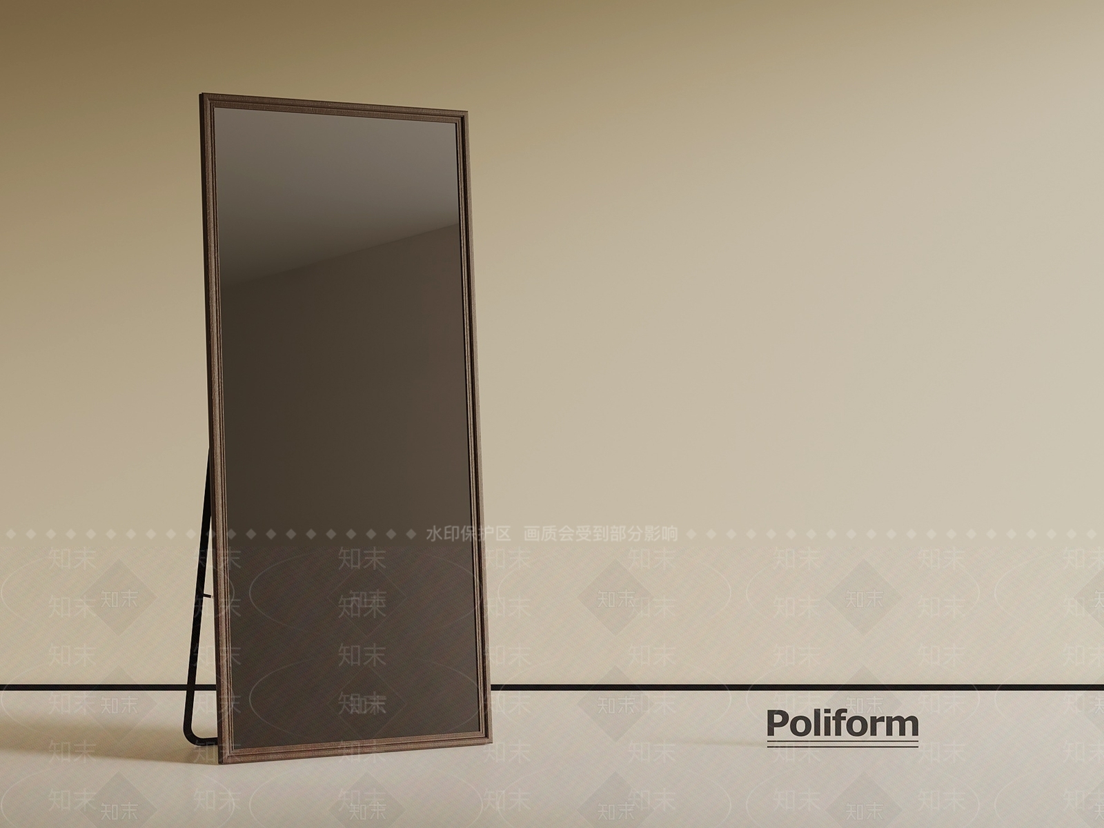 新中式镜子SU模型下载【ID:1201141841】