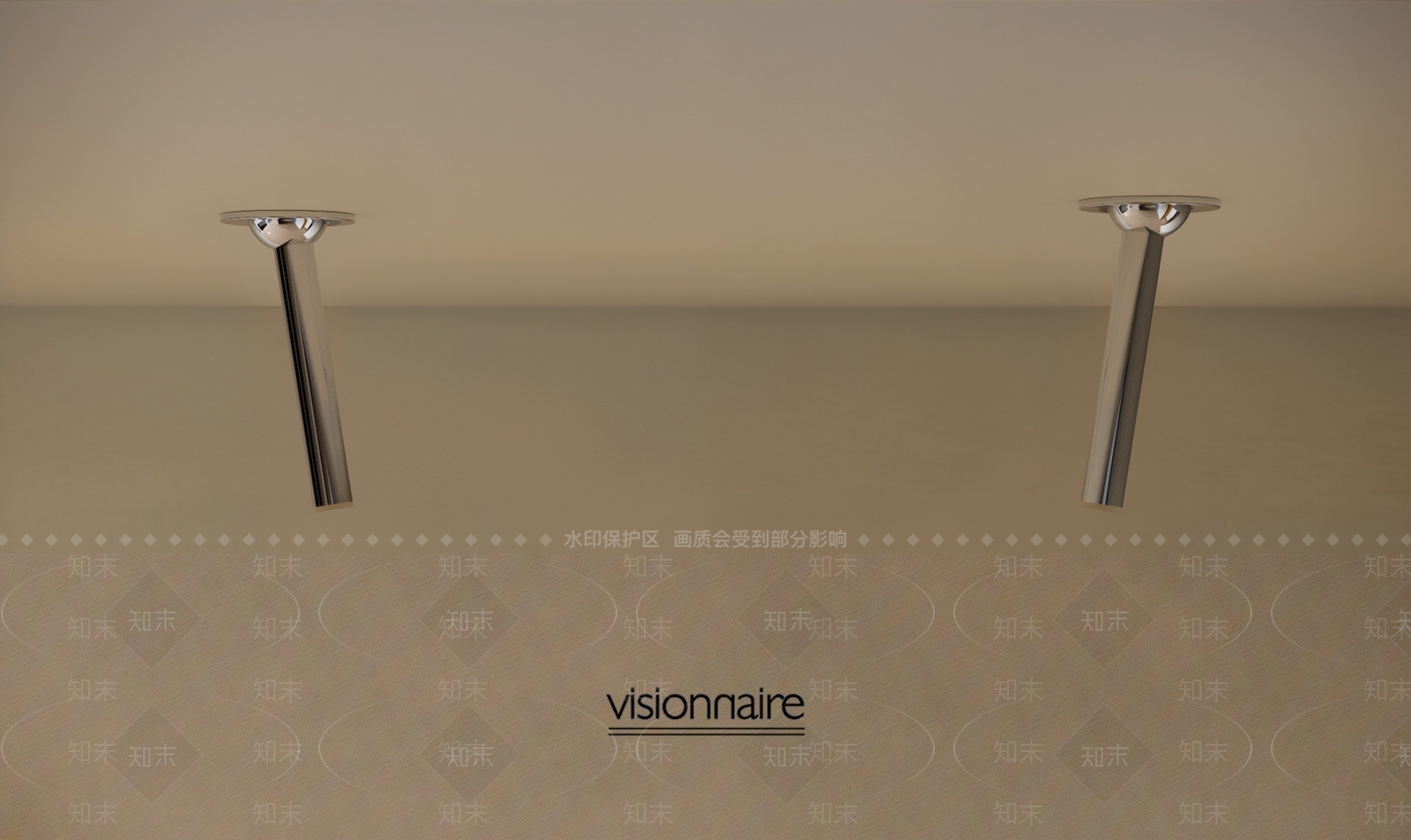 中古奶油筒灯射灯SU模型下载【ID:1201143821】