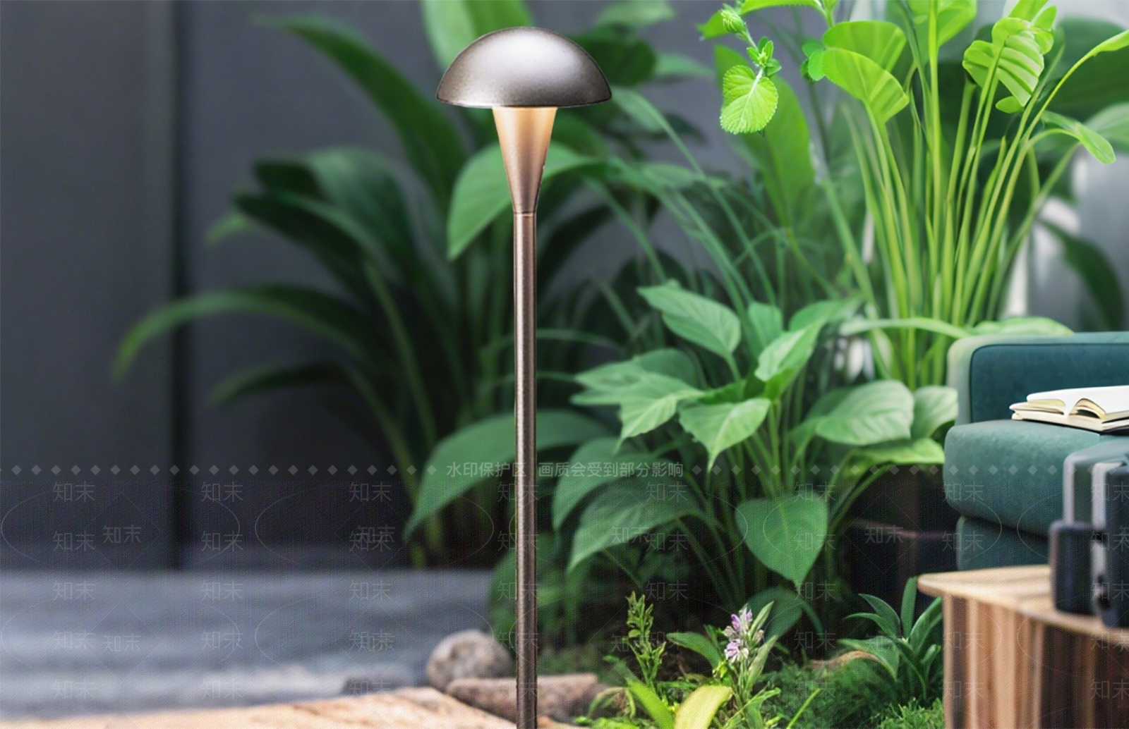 现代景观灯SU模型下载【ID:1201147444】