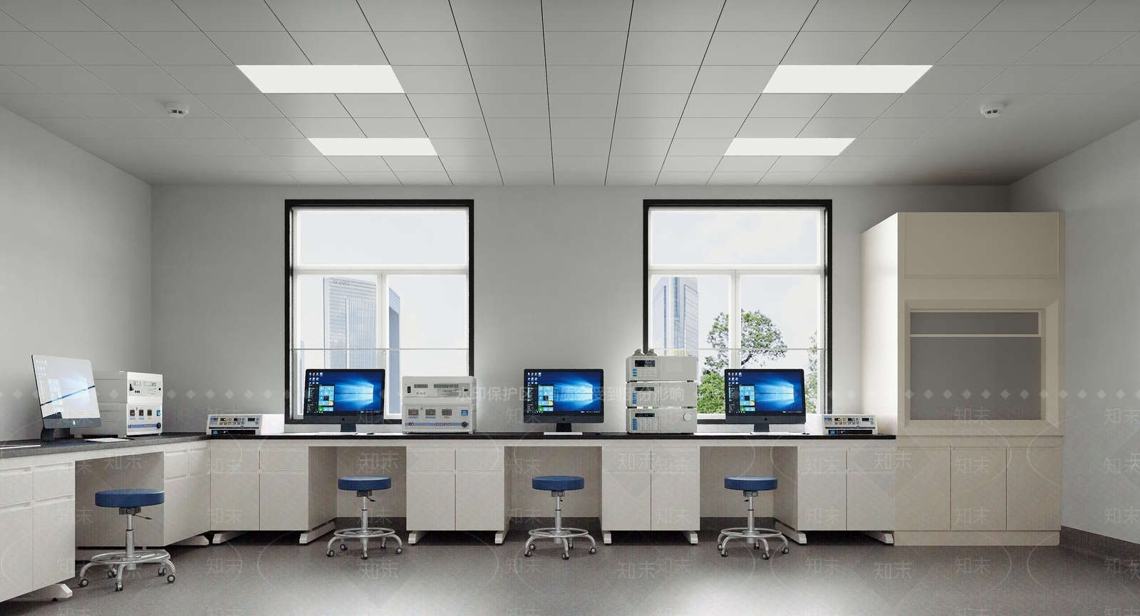 现代实验室3D模型下载【ID:1201152818】