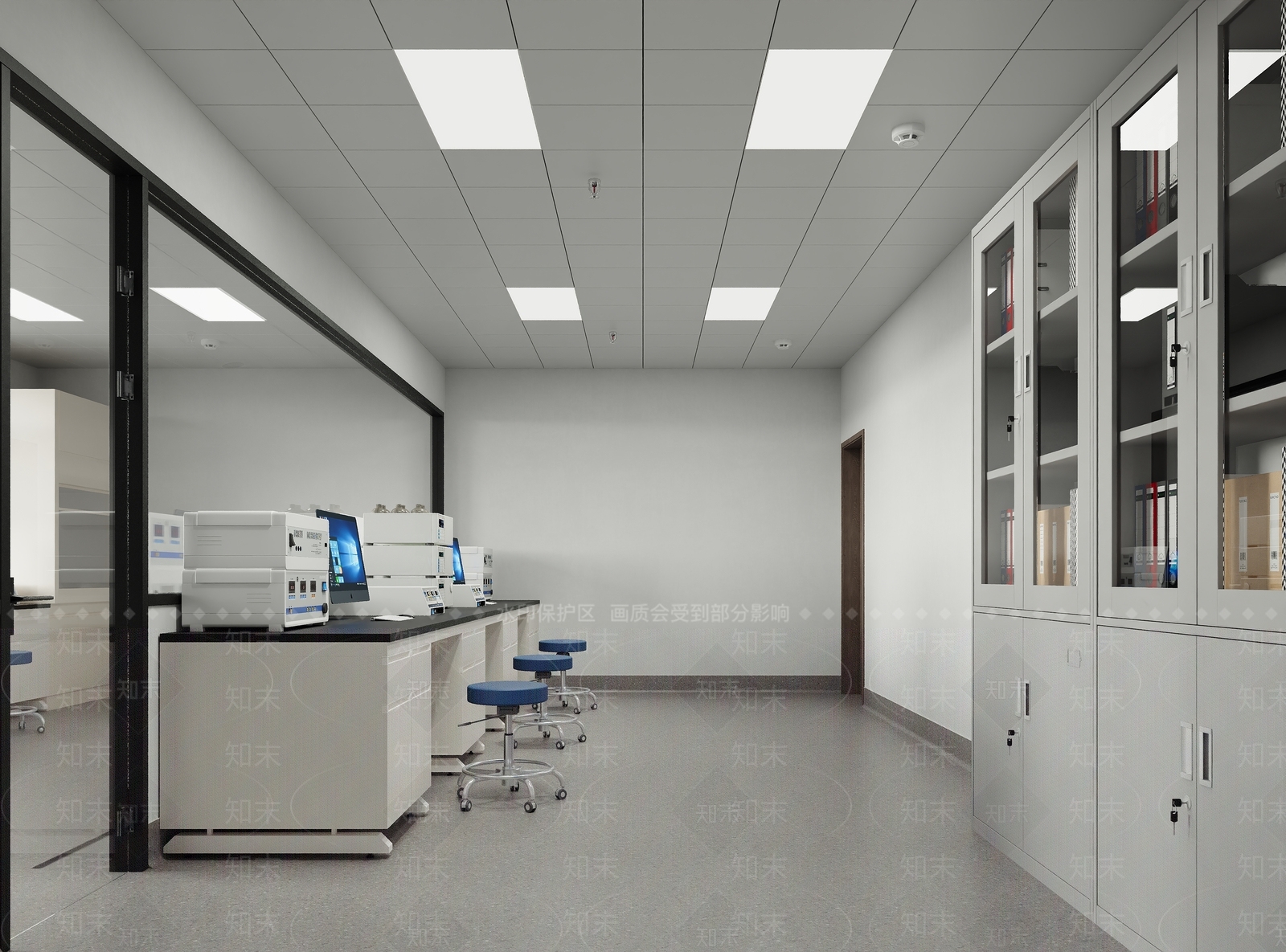 现代实验室3D模型下载【ID:1201152818】