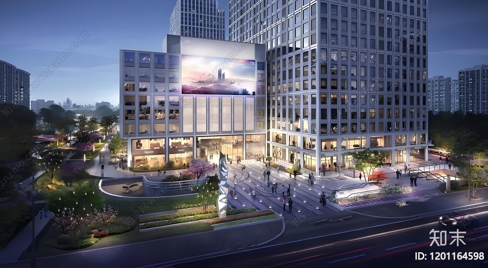 多功能商业楼施工图下载【ID:1201164598】