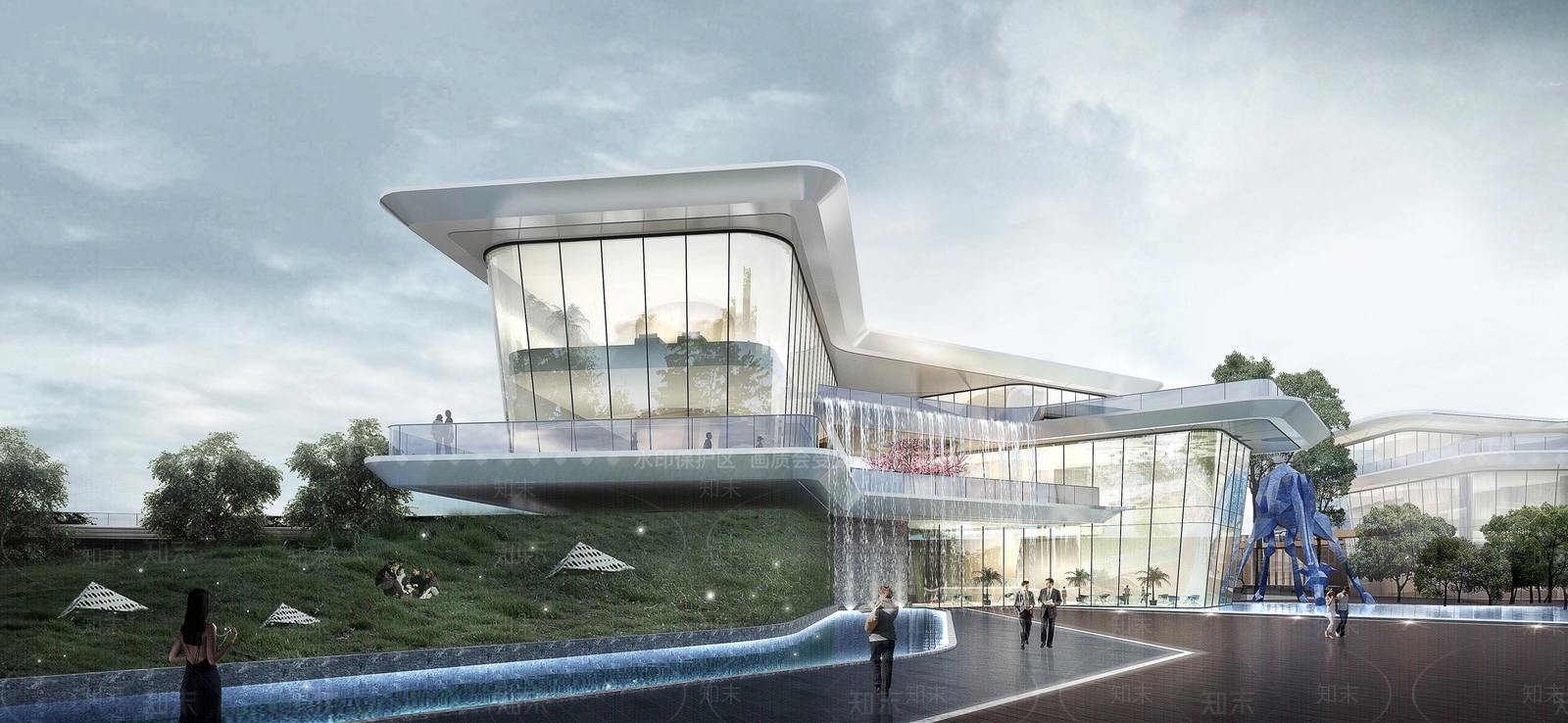 现代其他公共建筑3D模型下载【ID:1201176653】