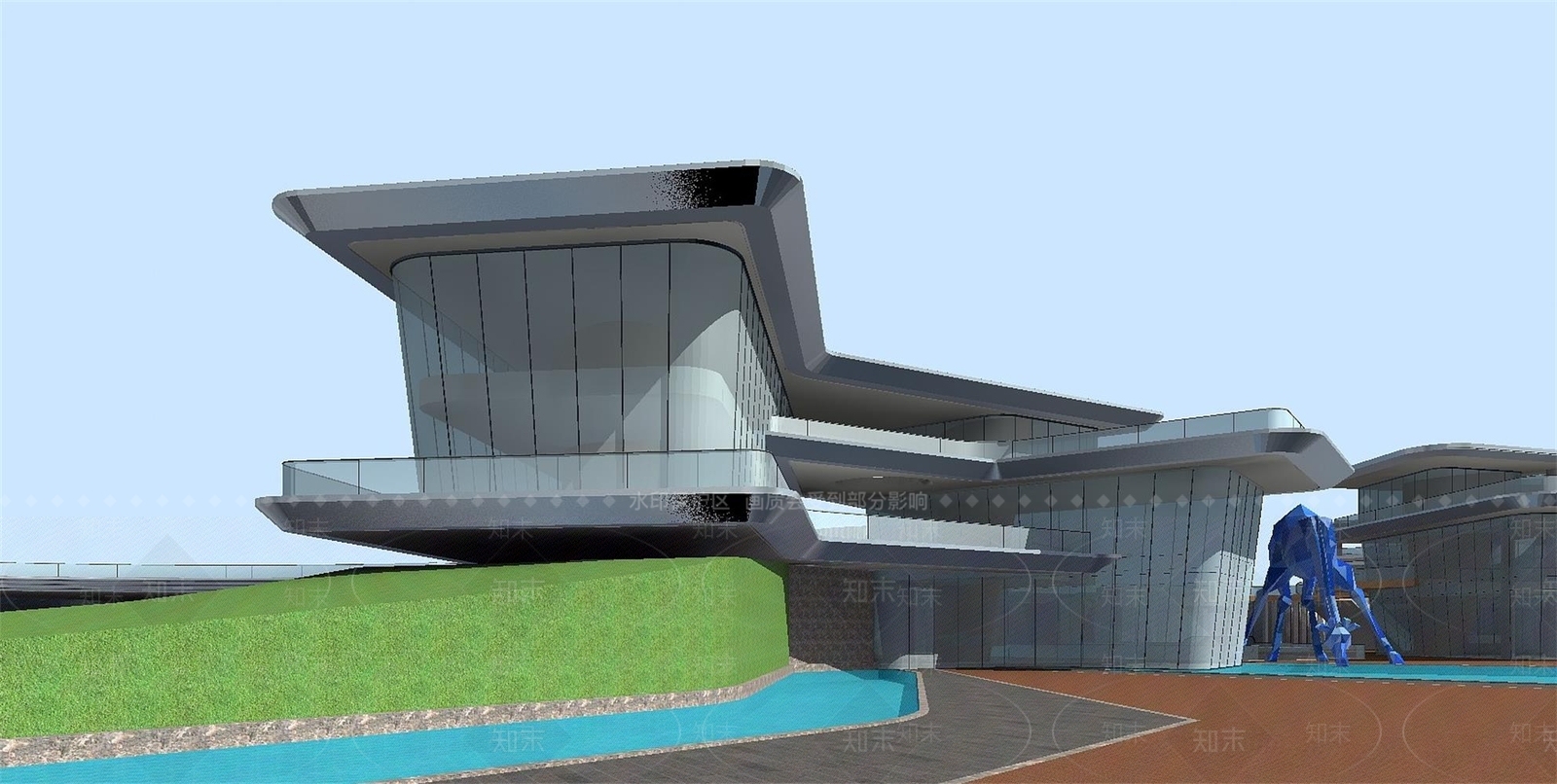 现代其他公共建筑3D模型下载【ID:1201176653】