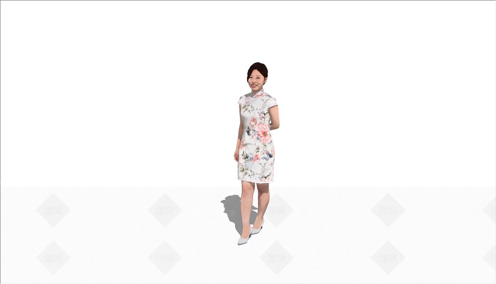女人SU模型下载【ID:1201177905】