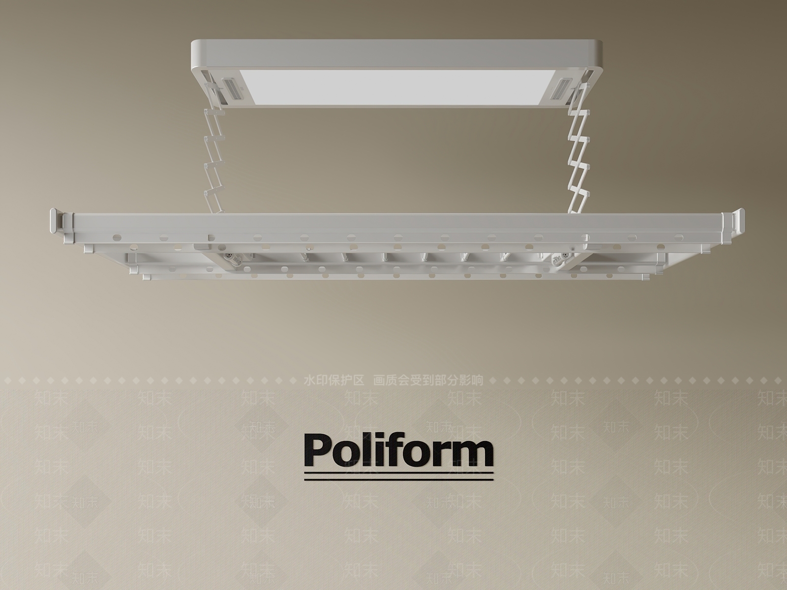 晾衣架3D模型下载【ID:1201178470】