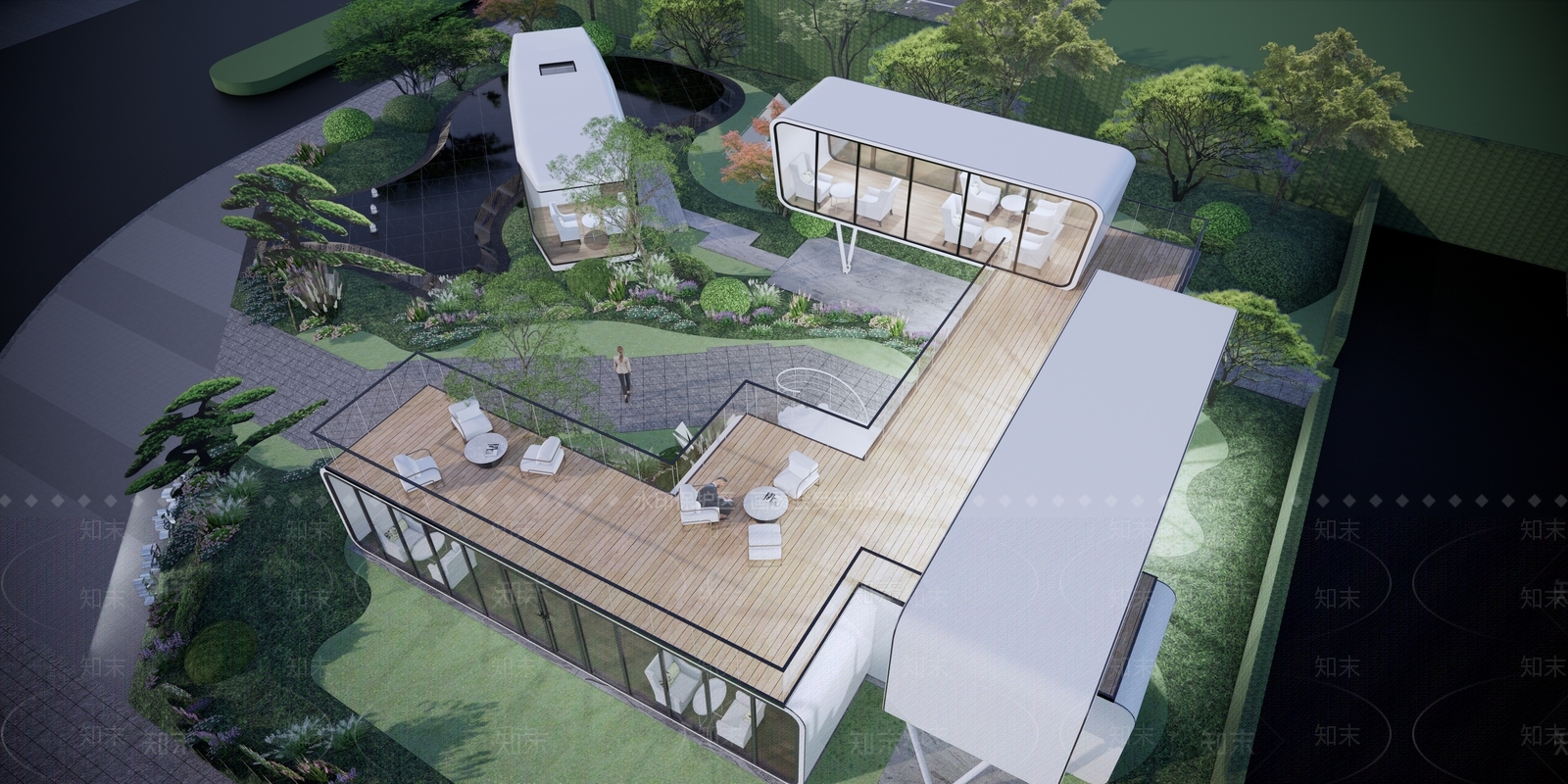 现代其他展厅SU模型下载【ID:1201179896】