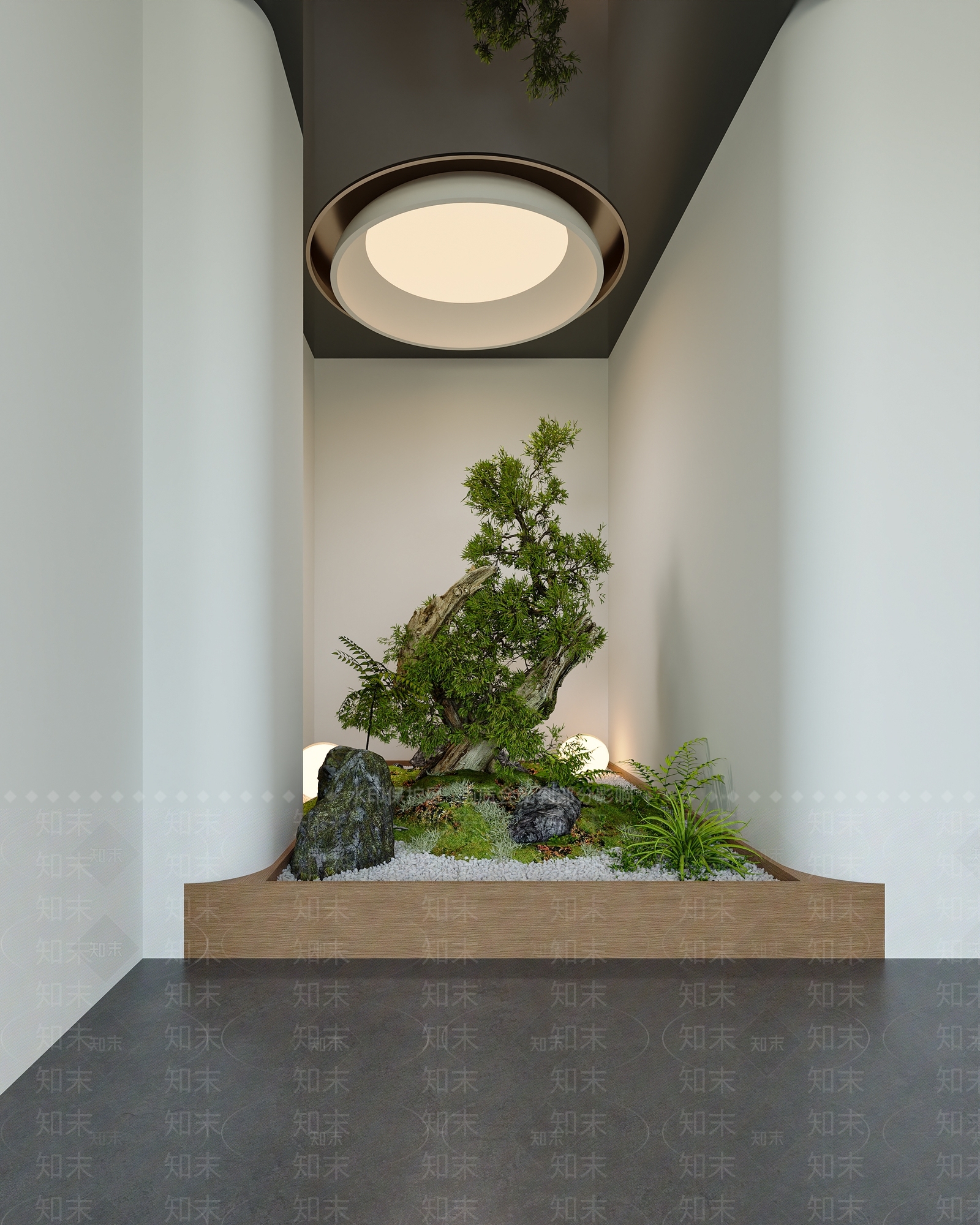 现代简约室内景观3D模型下载【ID:1201180829】