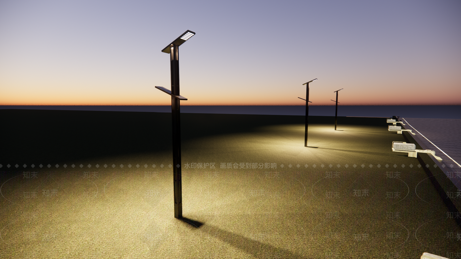 现代其他灯具SU模型下载【ID:1201228462】