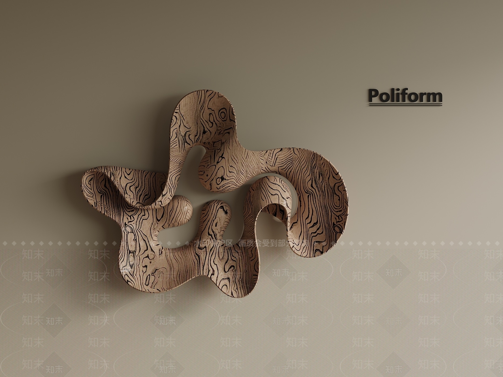 轻奢意式挂件3D模型下载【ID:1201180978】