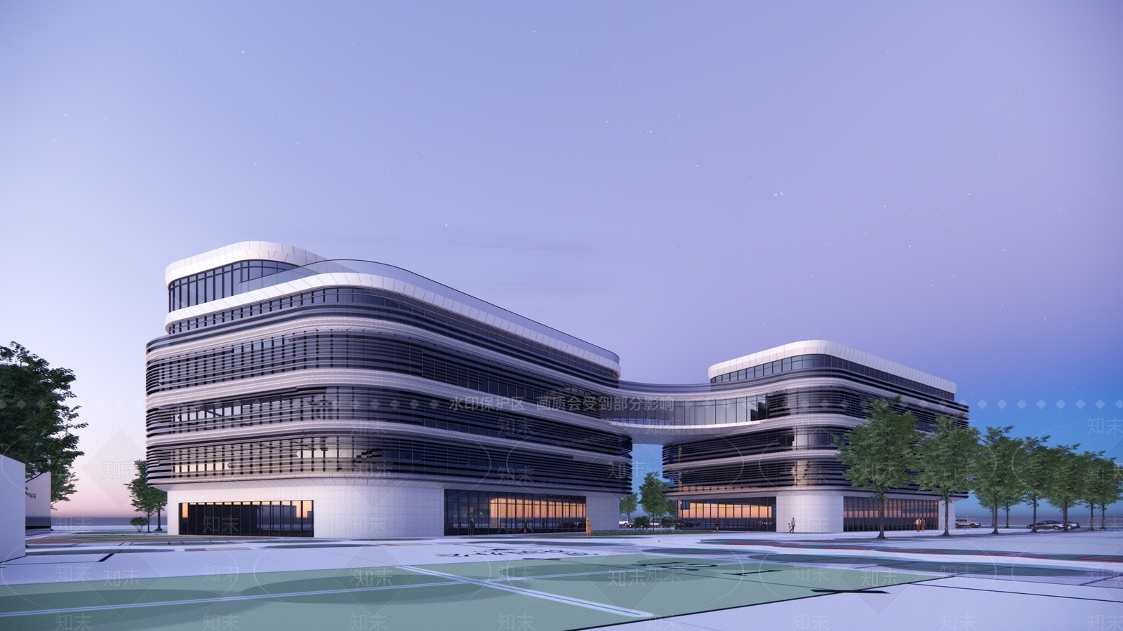 现代其他工业建筑SU模型下载【ID:1201275805】