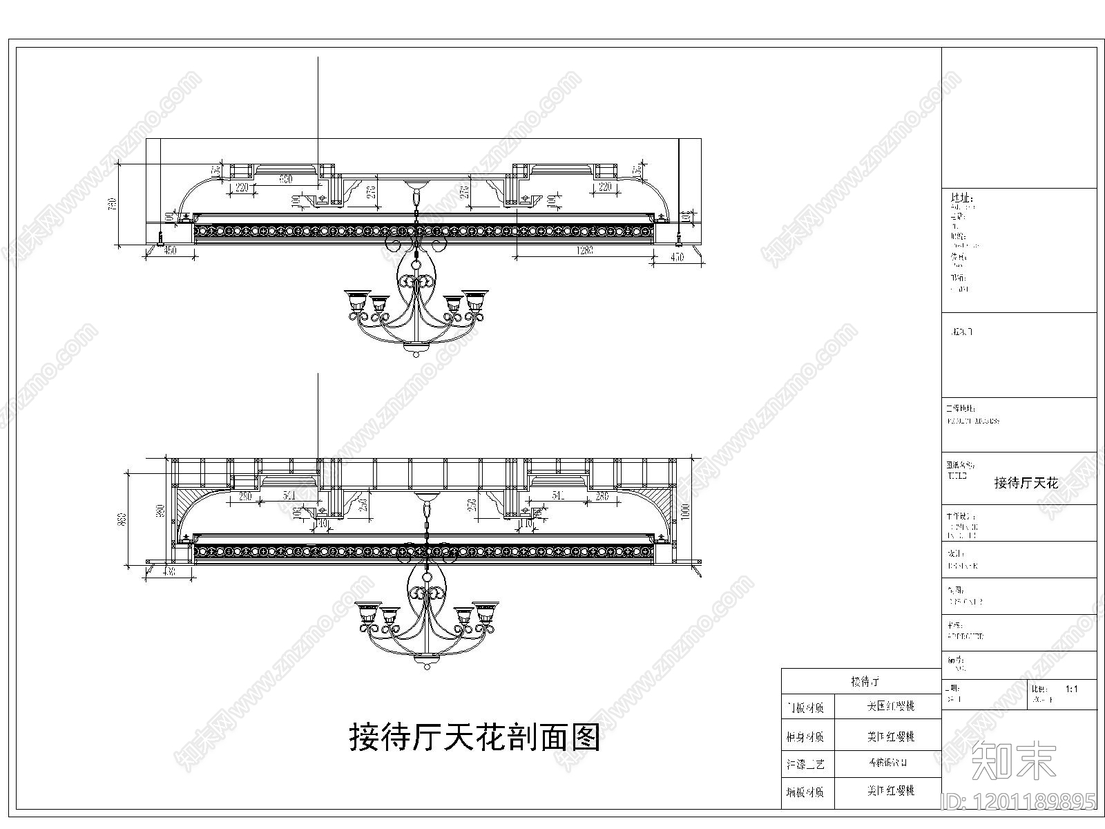 欧式其他商业空间cad施工图下载【ID:1201189895】