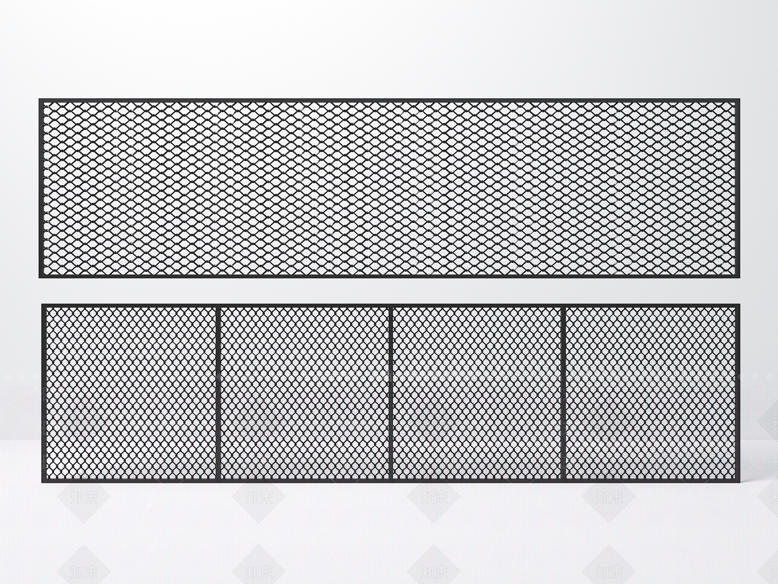 现代工业其他围挡围栏3D模型下载【ID:1201190702】