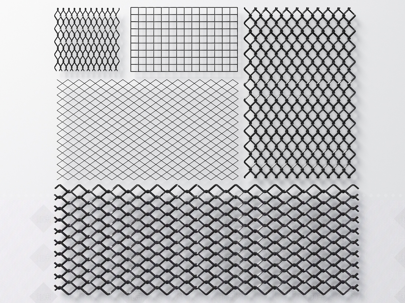 现代工业其他围挡围栏SU模型下载【ID:1201190734】