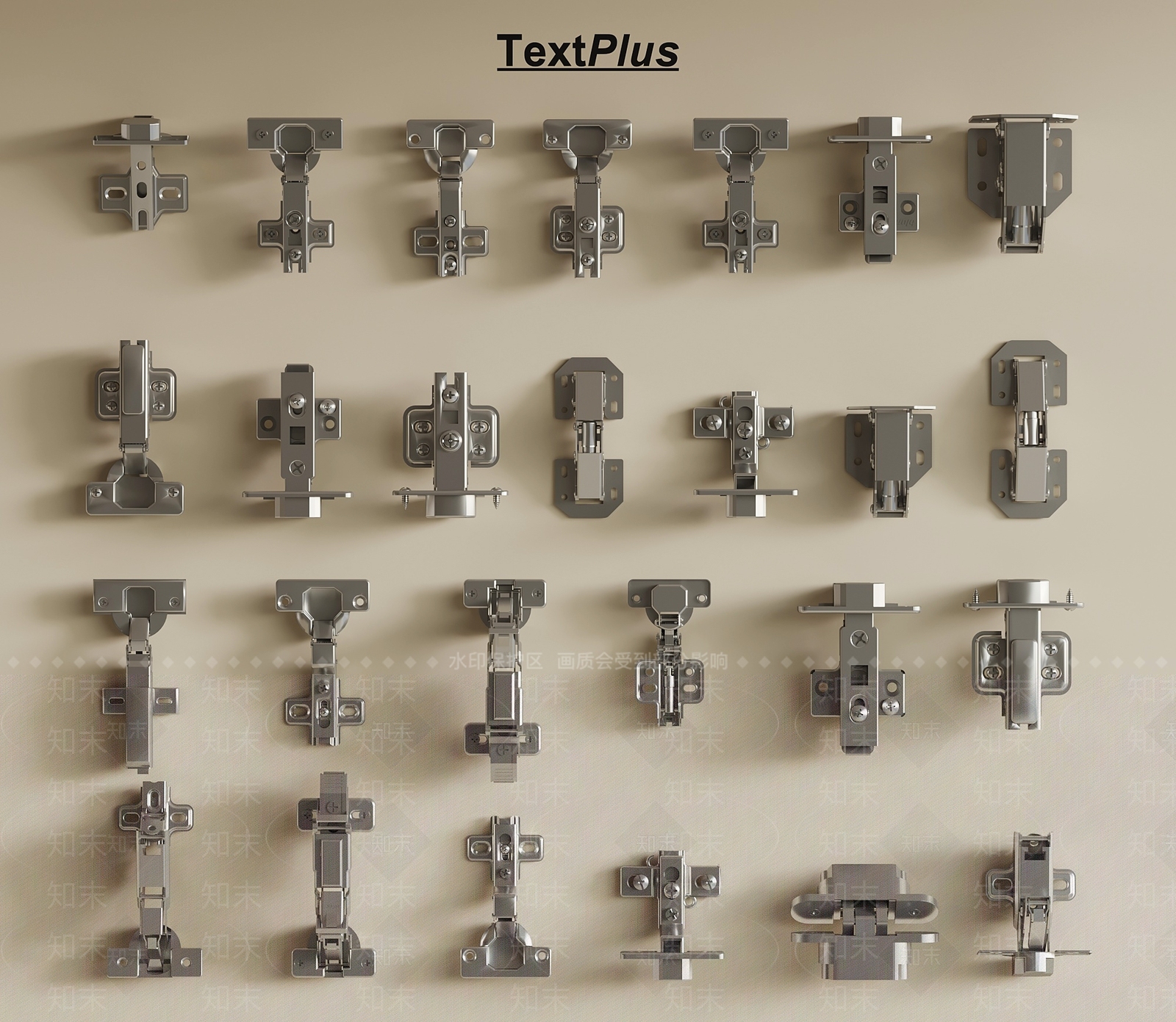 现代其他五金件3D模型下载【ID:1201191364】