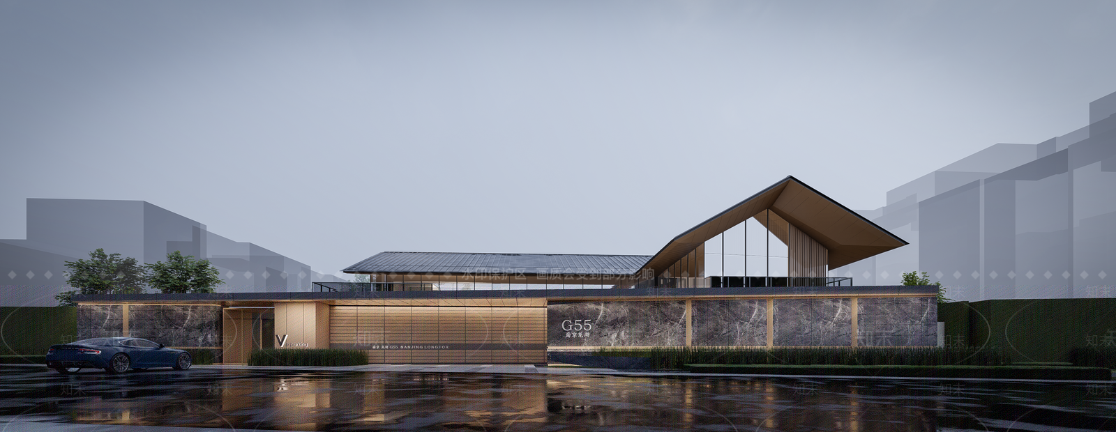 现代新中式多层住宅SU模型下载【ID:1201252104】