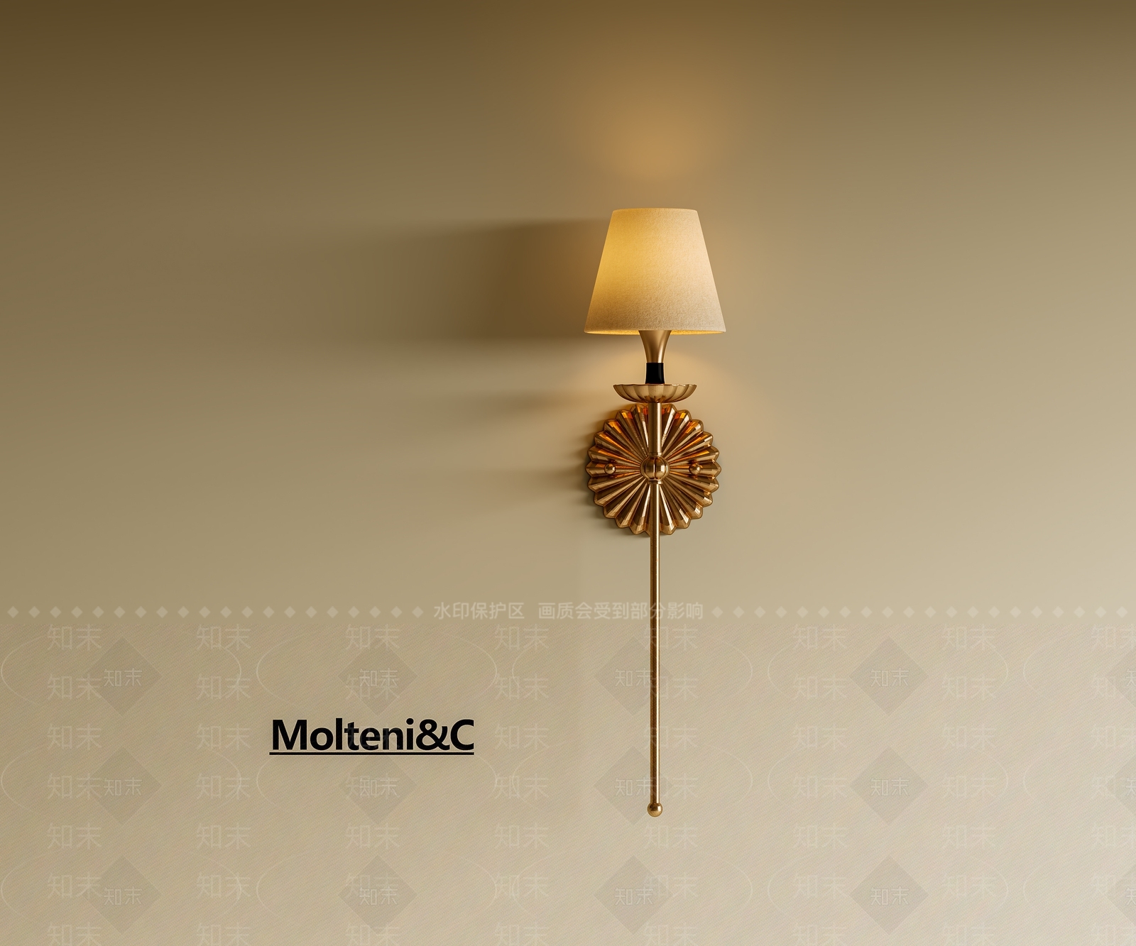 法式美式壁灯SU模型下载【ID:1201197386】