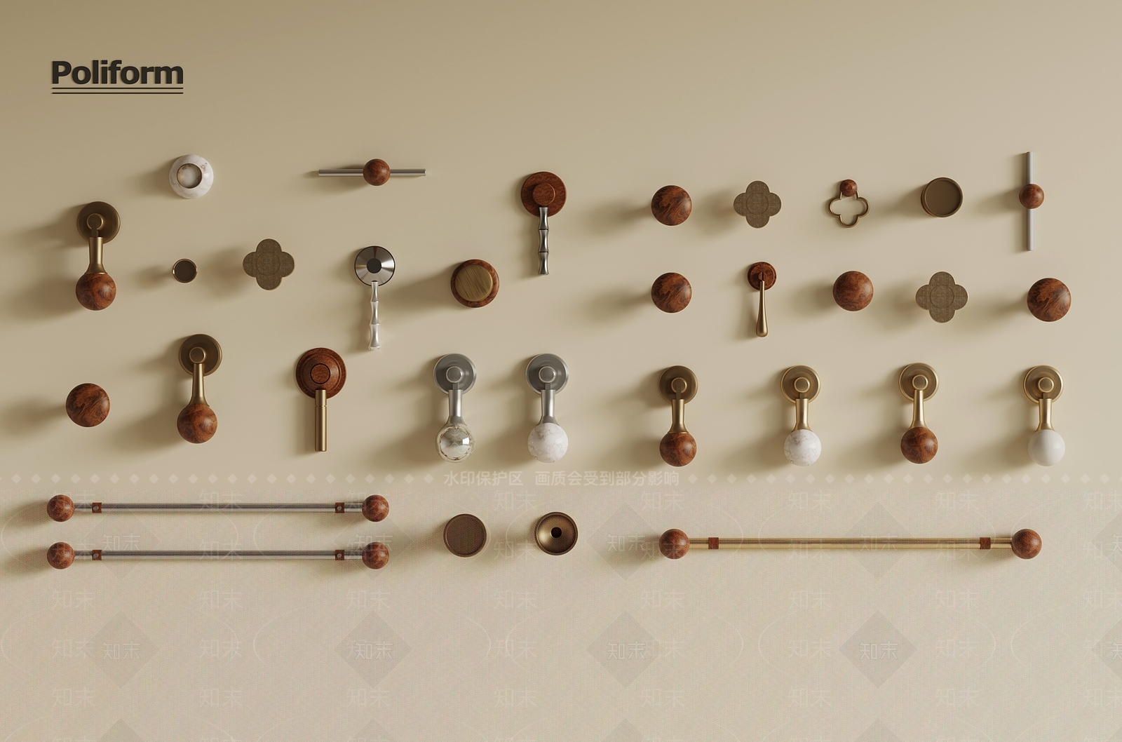 中古拉手SU模型下载【ID:1201209905】