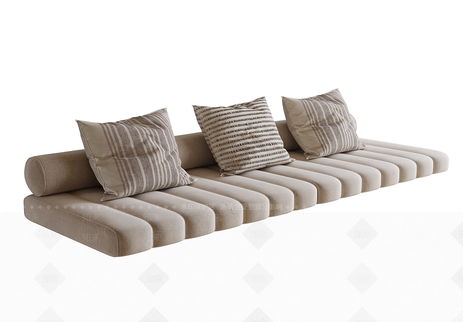 现代坐垫SU模型下载【ID:1201210864】