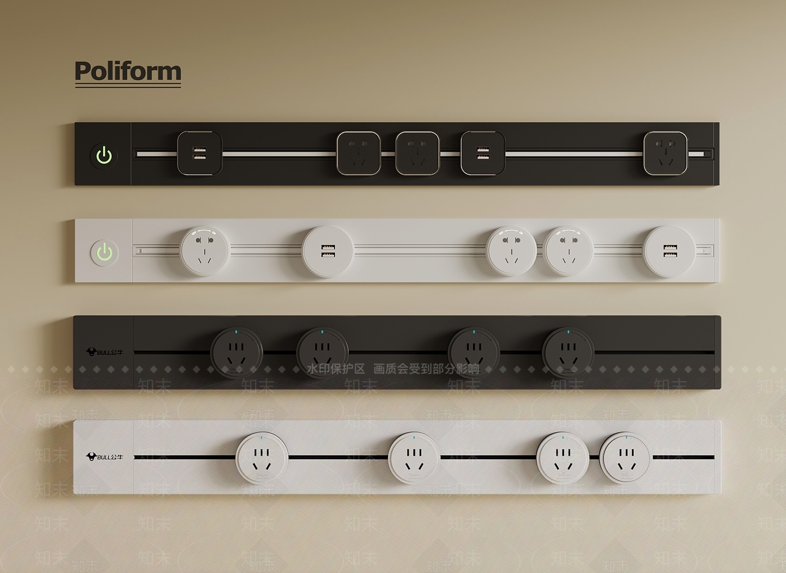 开关插座SU模型下载【ID:1201211146】