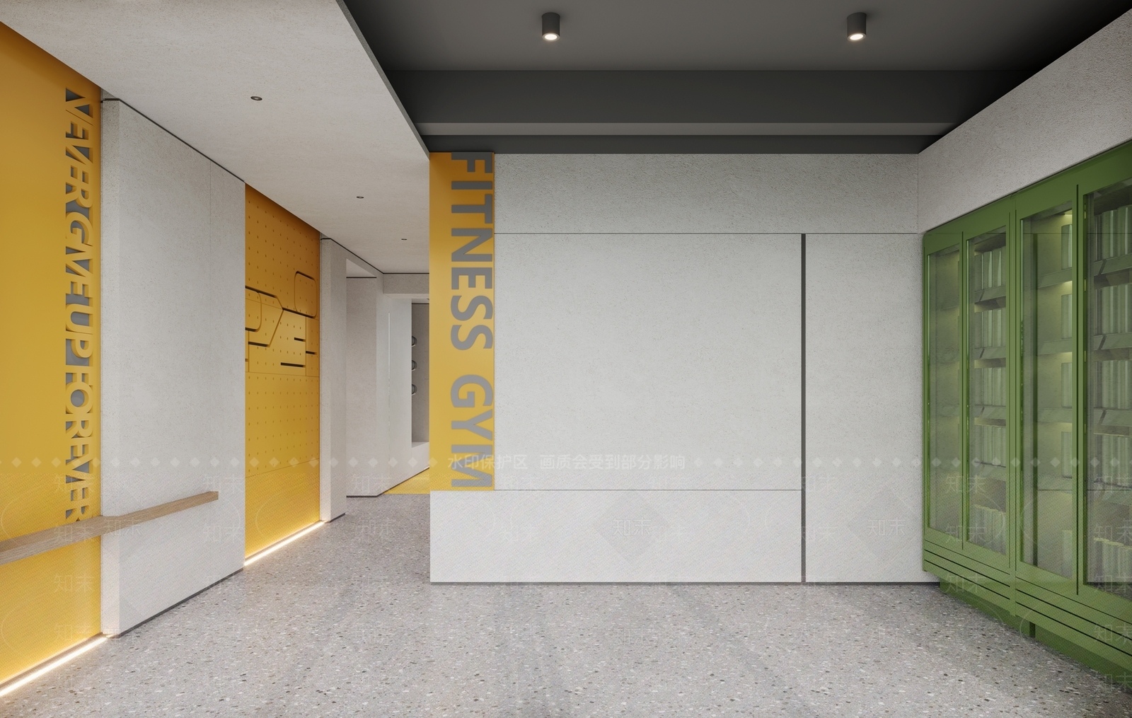 现代工业健身房3D模型下载【ID:1201214900】