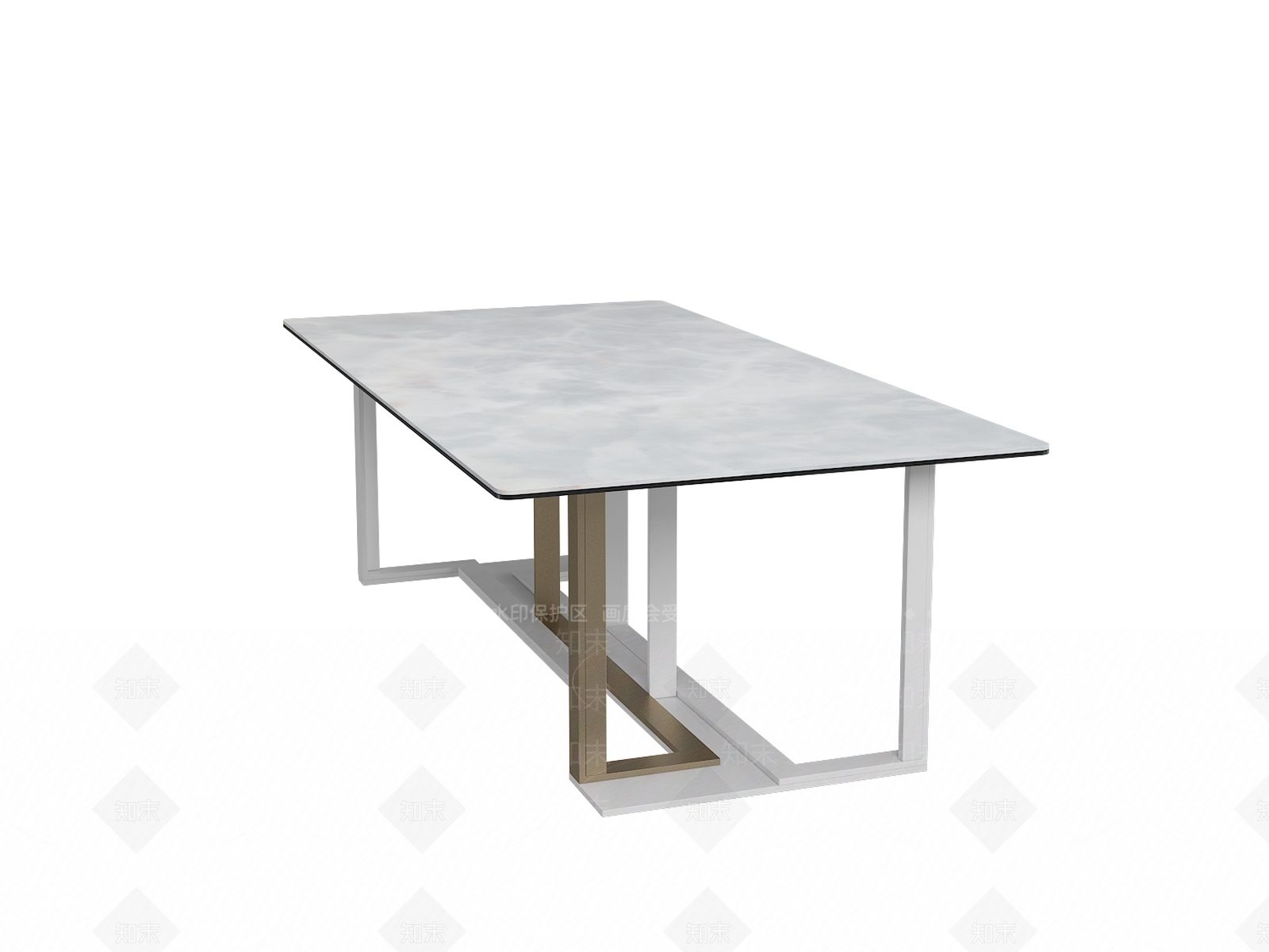 现代餐桌3D模型下载【ID:1201218901】