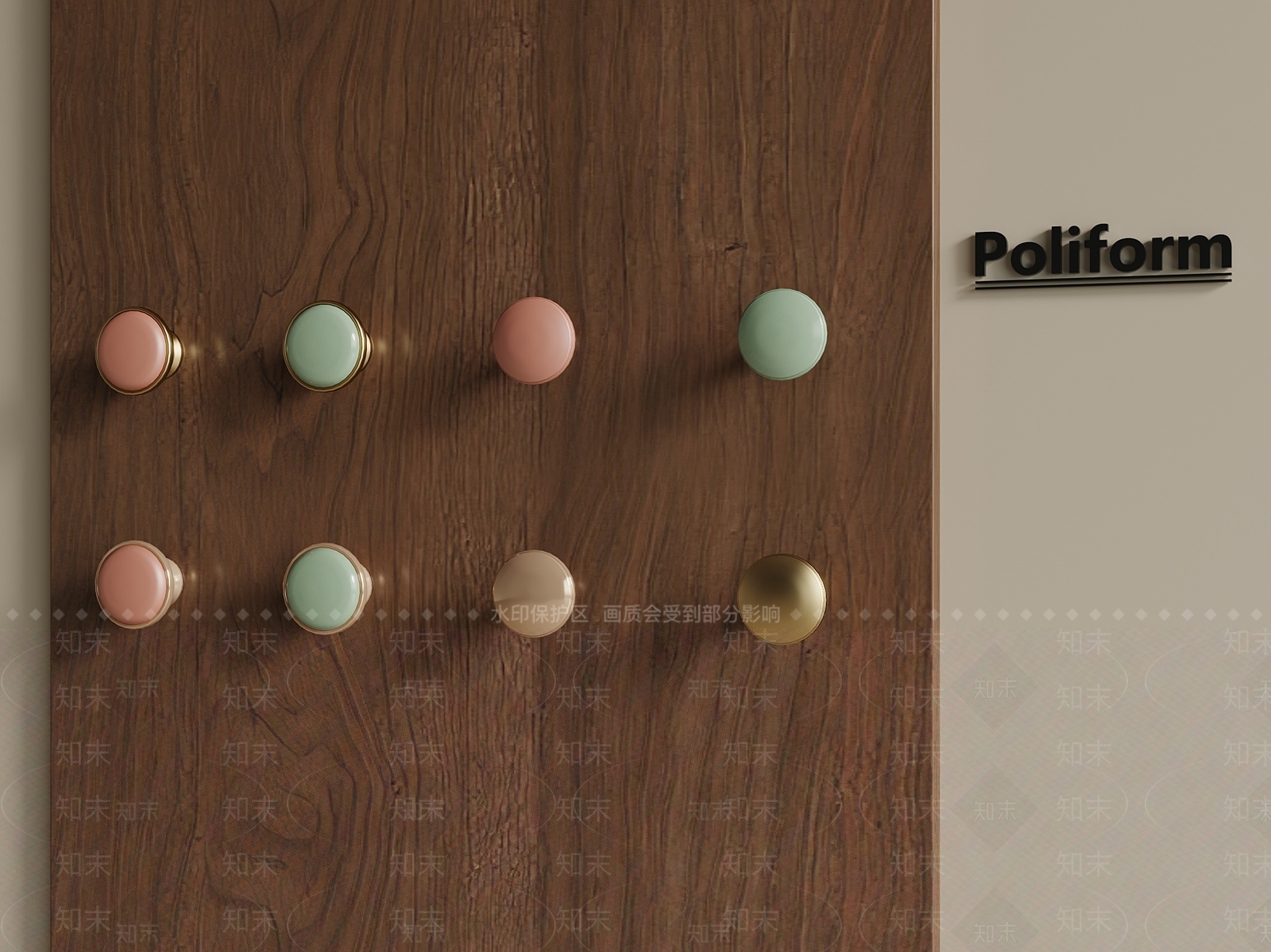 现代新中式拉手SU模型下载【ID:1201224700】