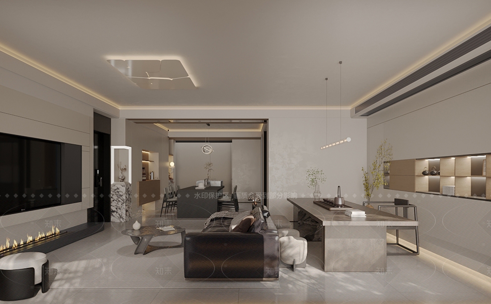 意式茶室3D模型下载【ID:1215194291】