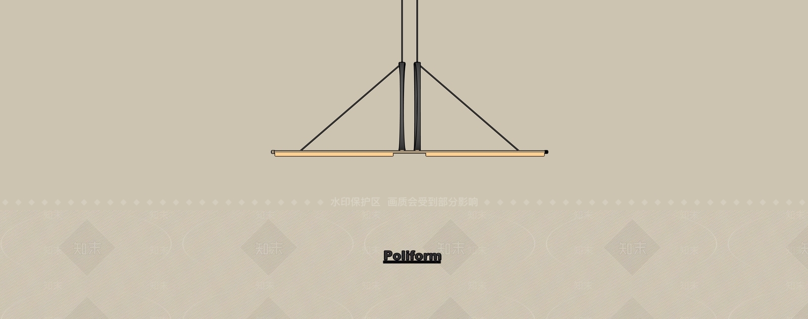 现代轻奢吊灯3D模型下载【ID:1201231084】