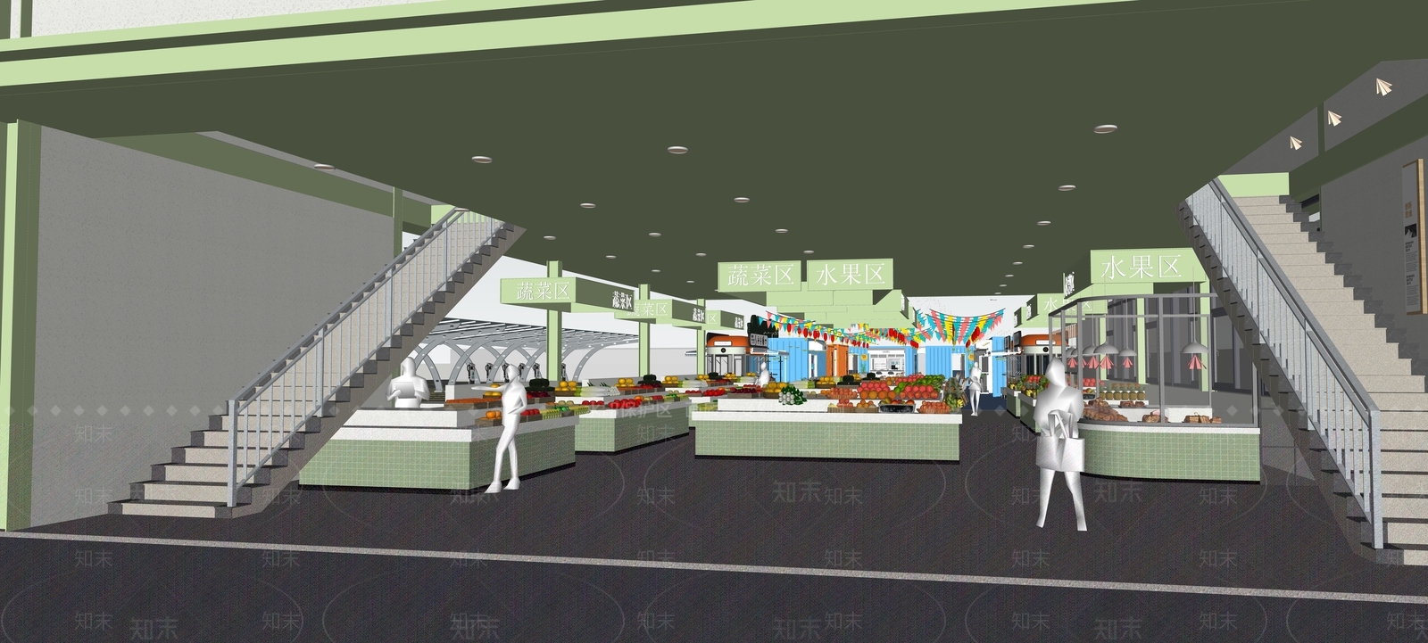 现代简约小公建SU模型下载【ID:1201232393】