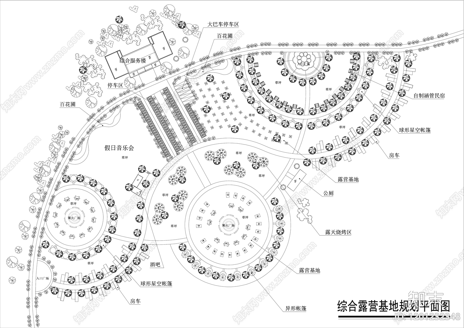 其他乡村景观施工图下载【ID:1201232348】