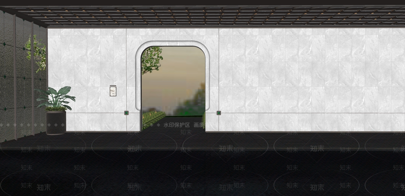 法式轻奢其他景观小建筑SU模型下载【ID:1201234018】