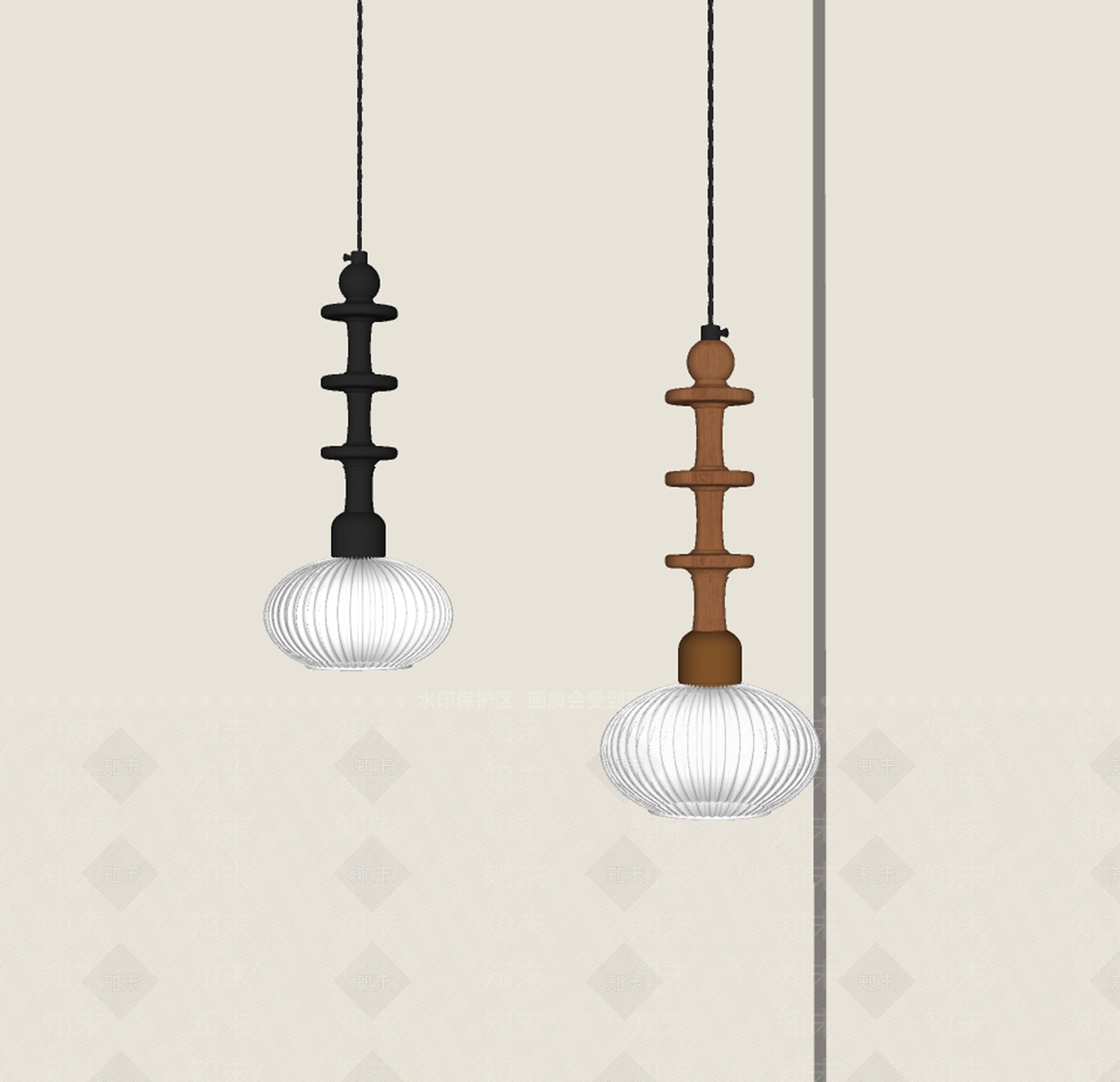 法式中古吊灯SU模型下载【ID:1201234211】