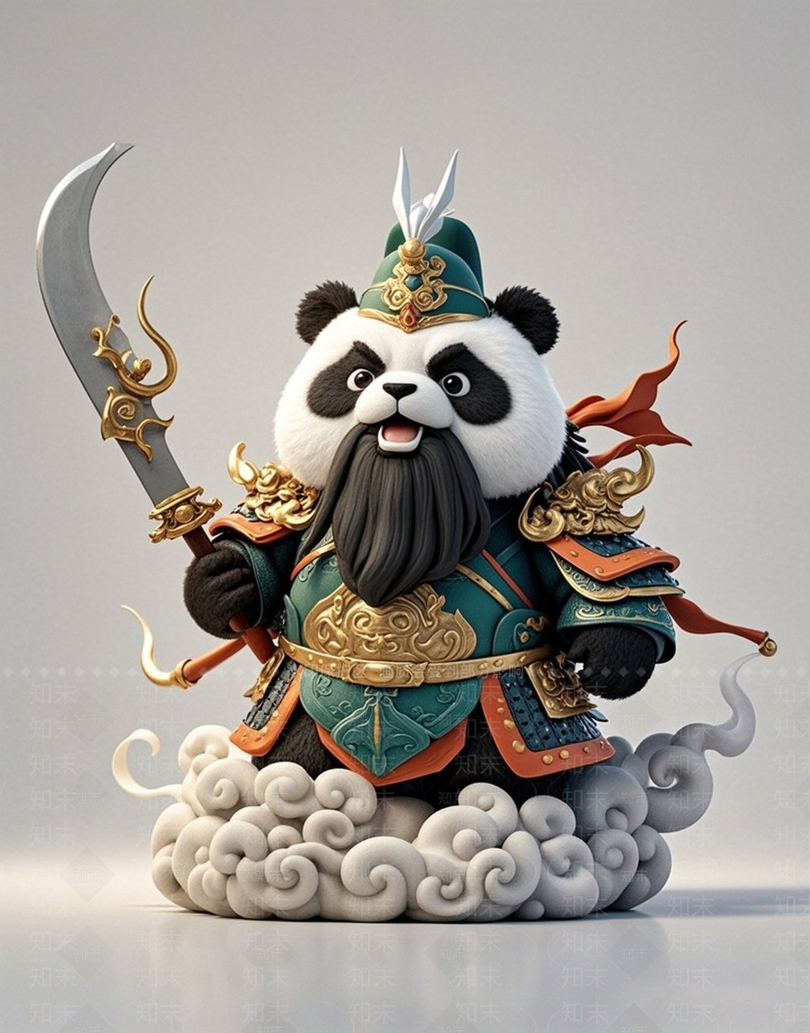 现代中式雕塑SU模型下载【ID:1201234948】