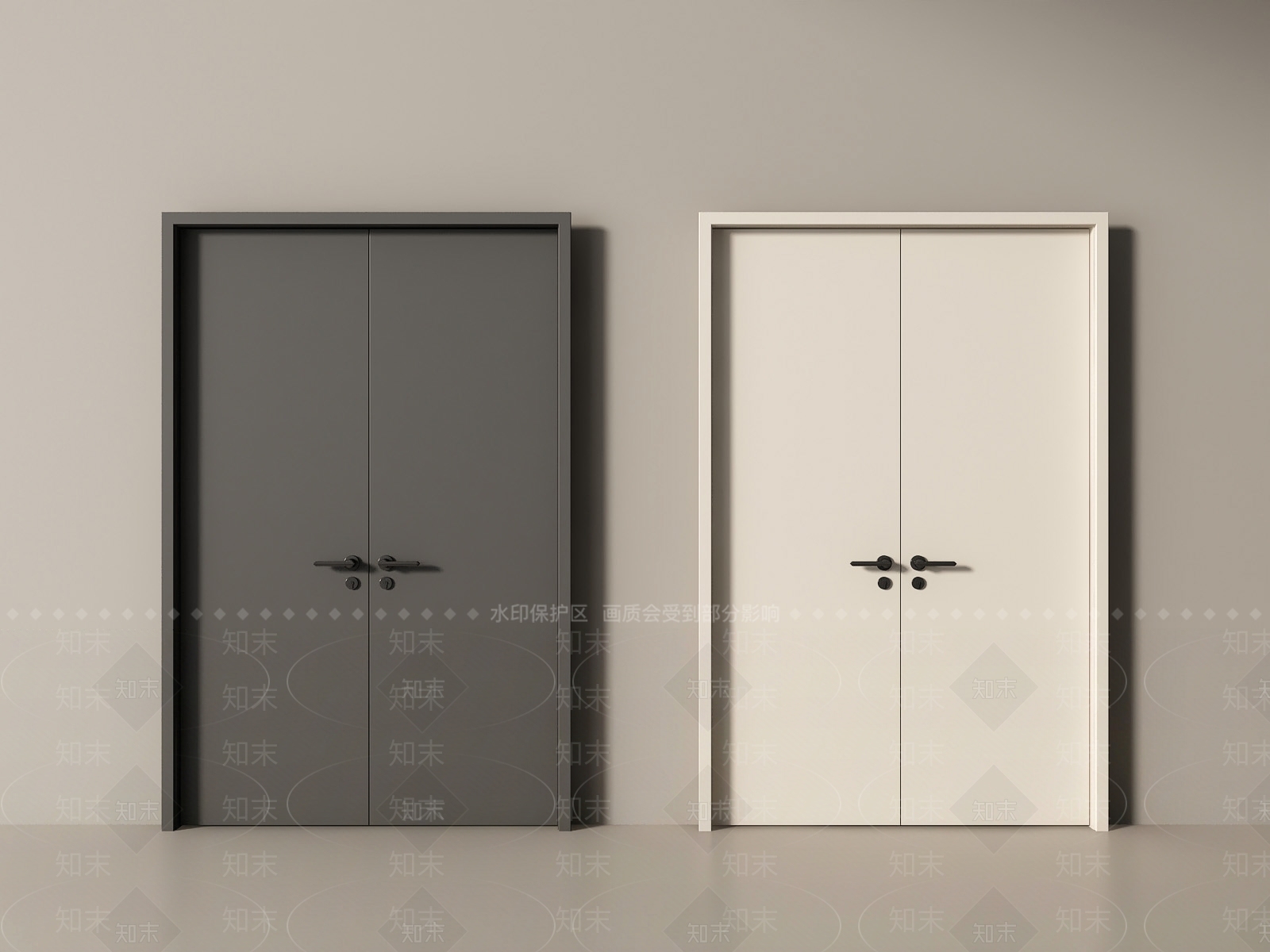 现代双开门SU模型下载【ID:1201237023】