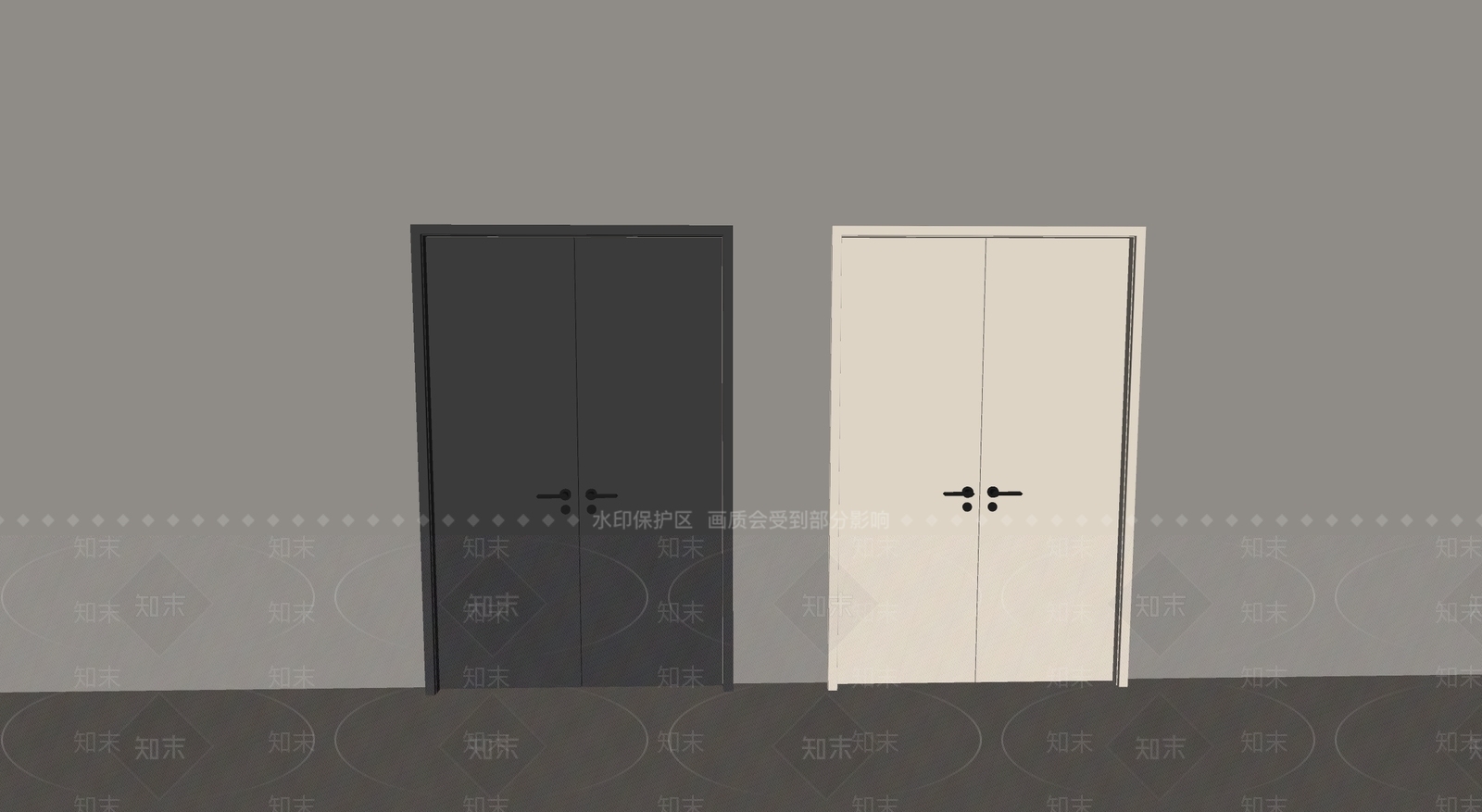 现代双开门SU模型下载【ID:1201237023】