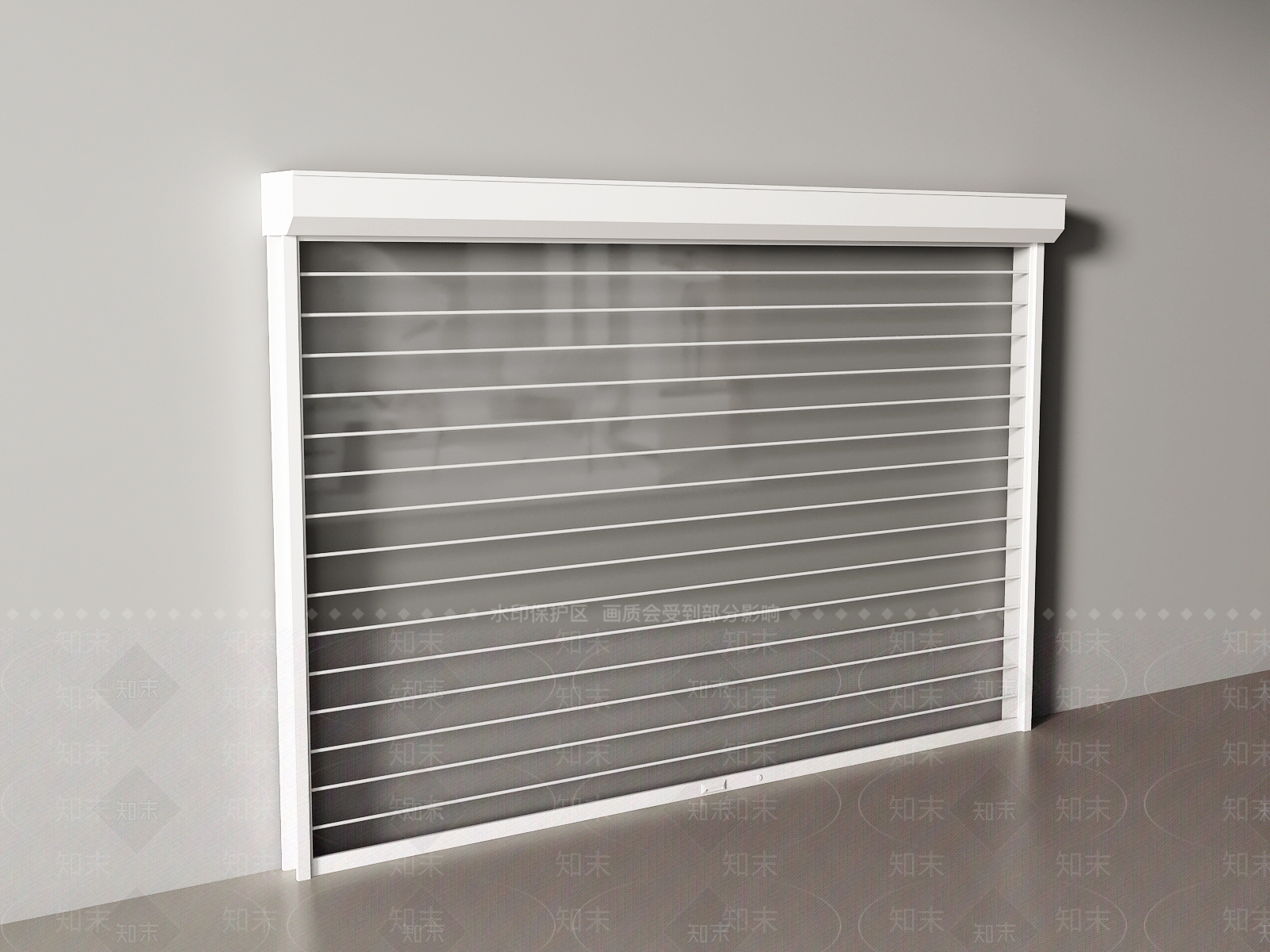 现代卷帘门SU模型下载【ID:1201237182】