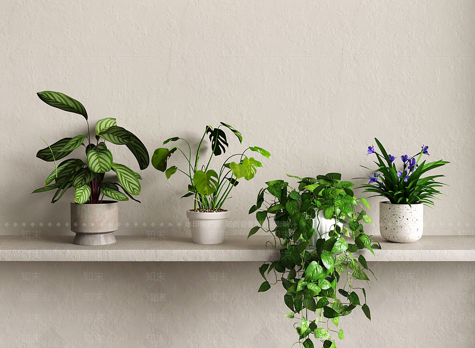 盆栽SU模型下载【ID:1201244775】