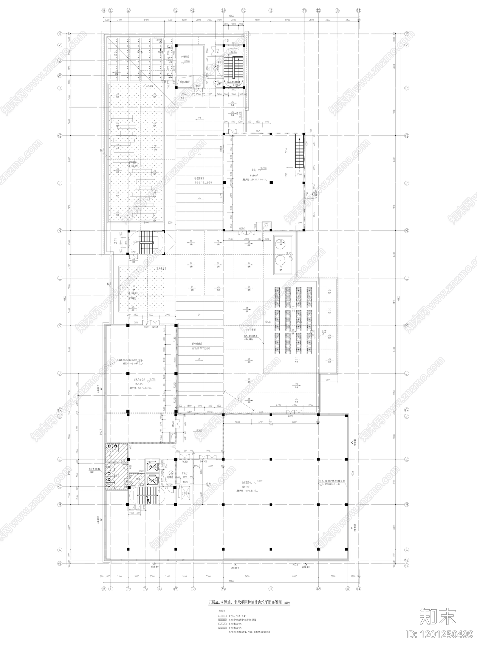 混凝土结构cad施工图下载【ID:1201250499】