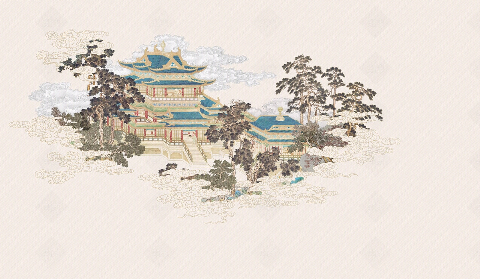 中式新中式其他壁纸贴图下载【ID:1201252352】