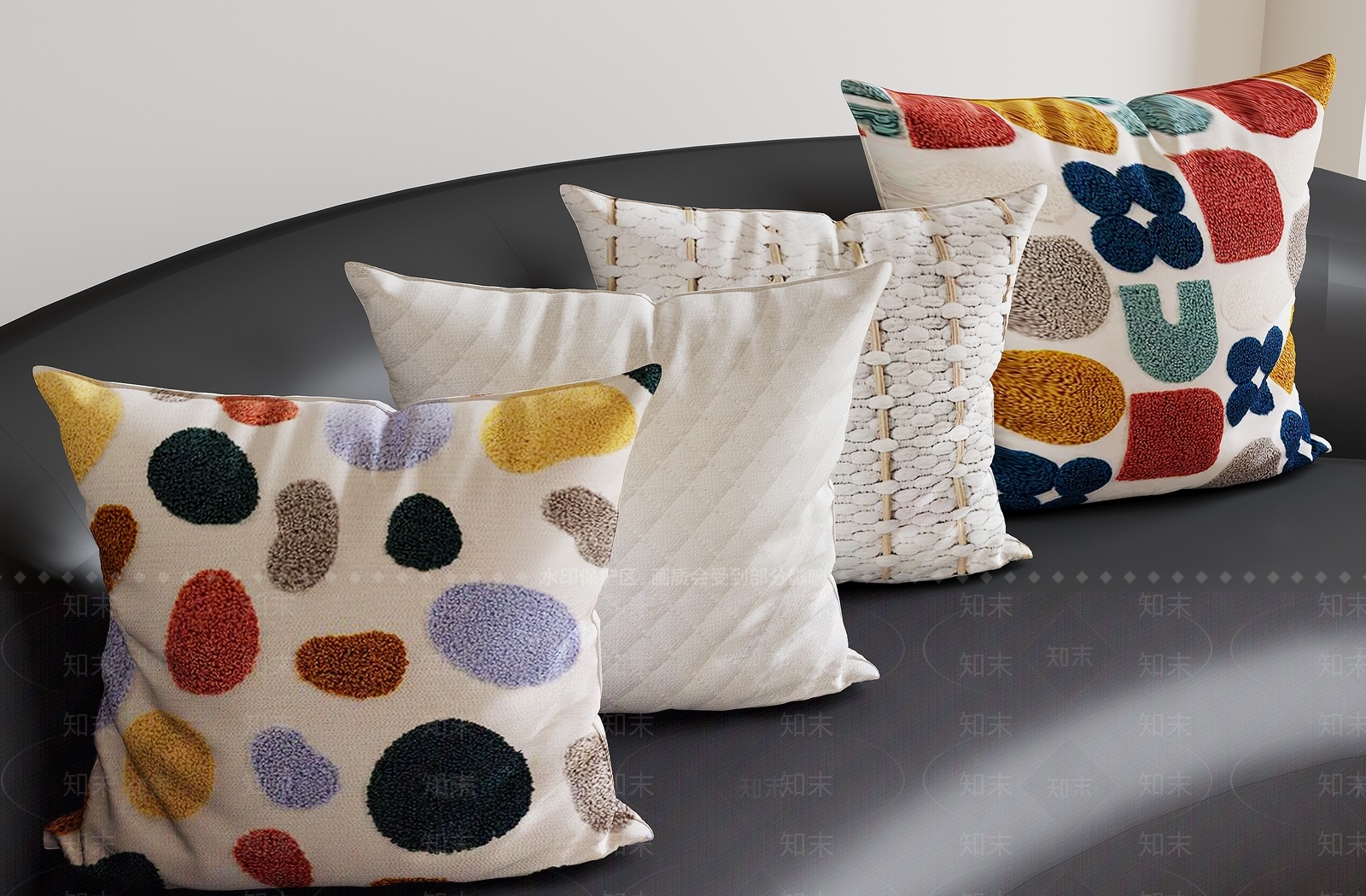 奶油中古抱枕3D模型下载【ID:1201254227】