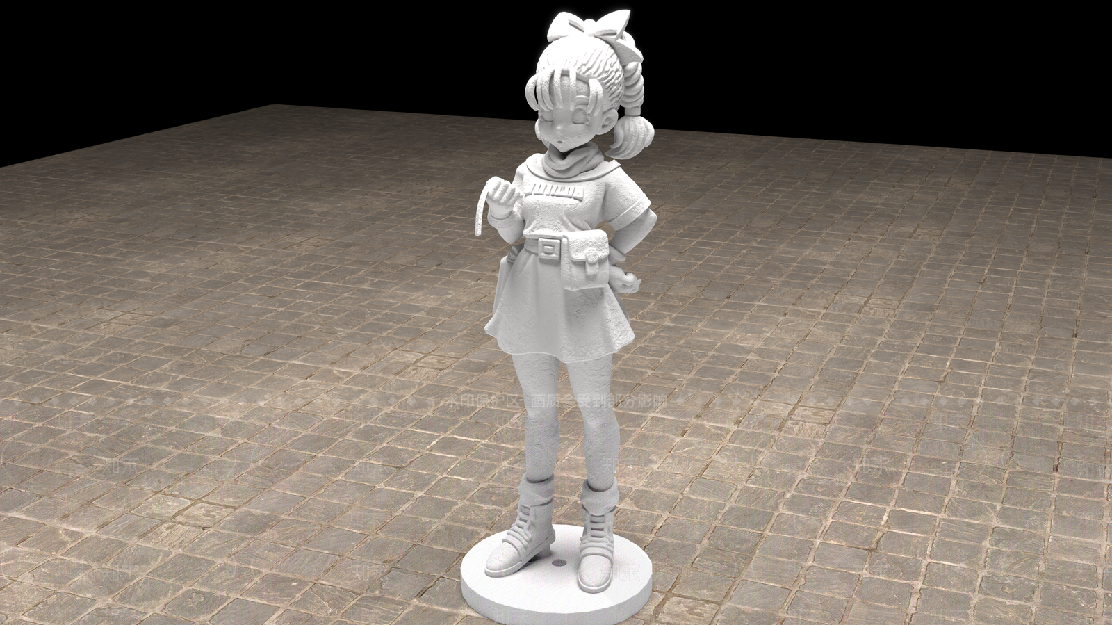 现代景观雕塑3D模型下载【ID:1201269986】