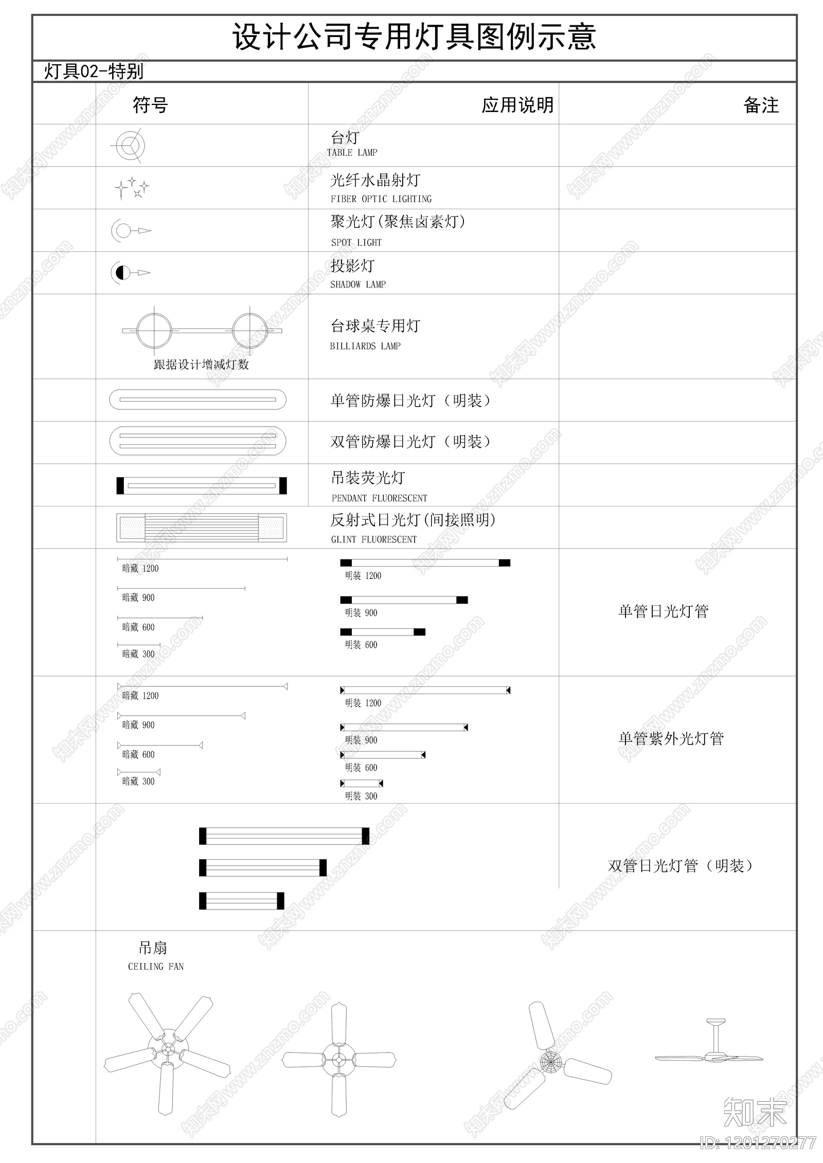 现代灯具图库cad施工图下载【ID:1201270277】