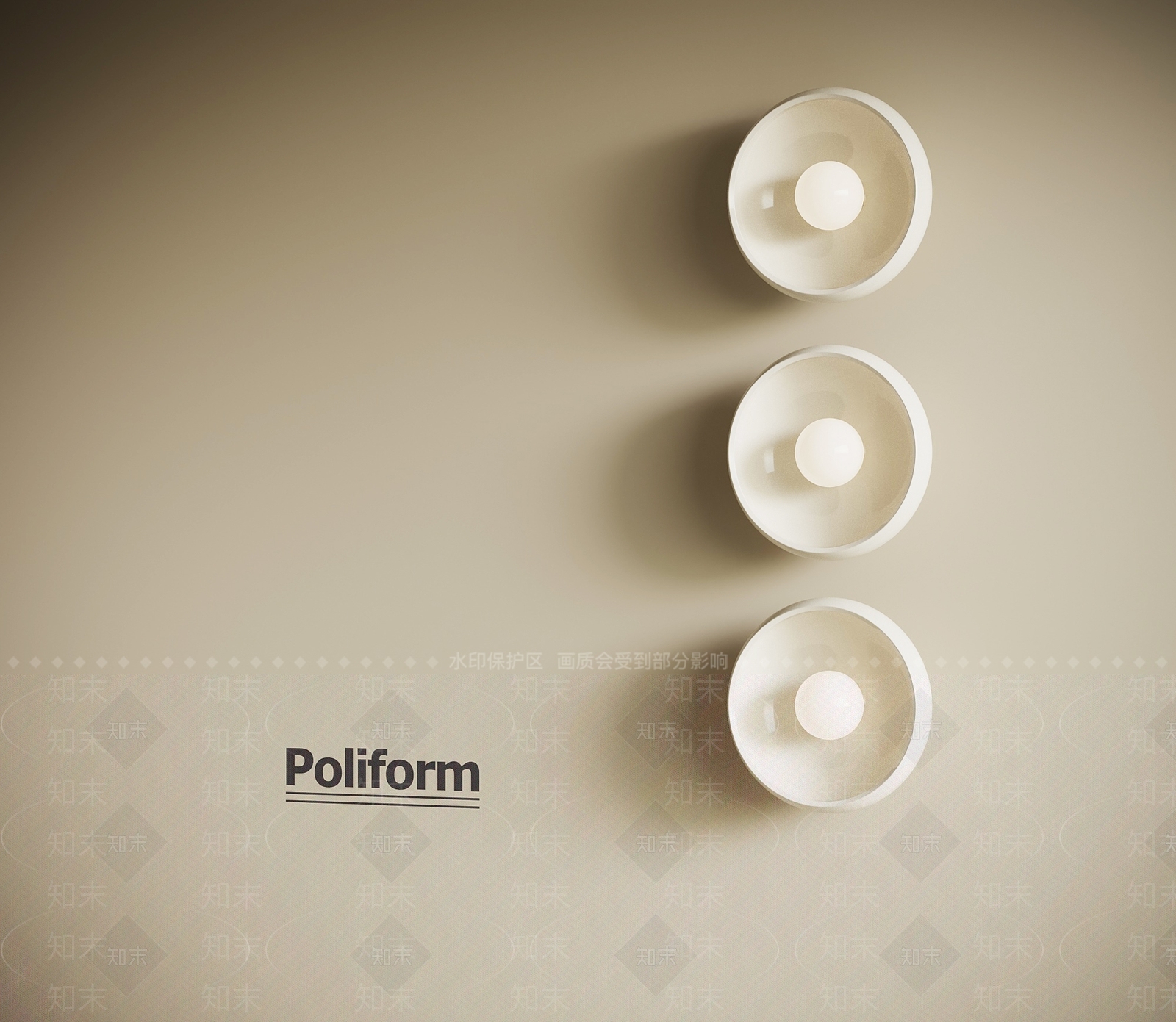 中古壁灯SU模型下载【ID:1201288126】