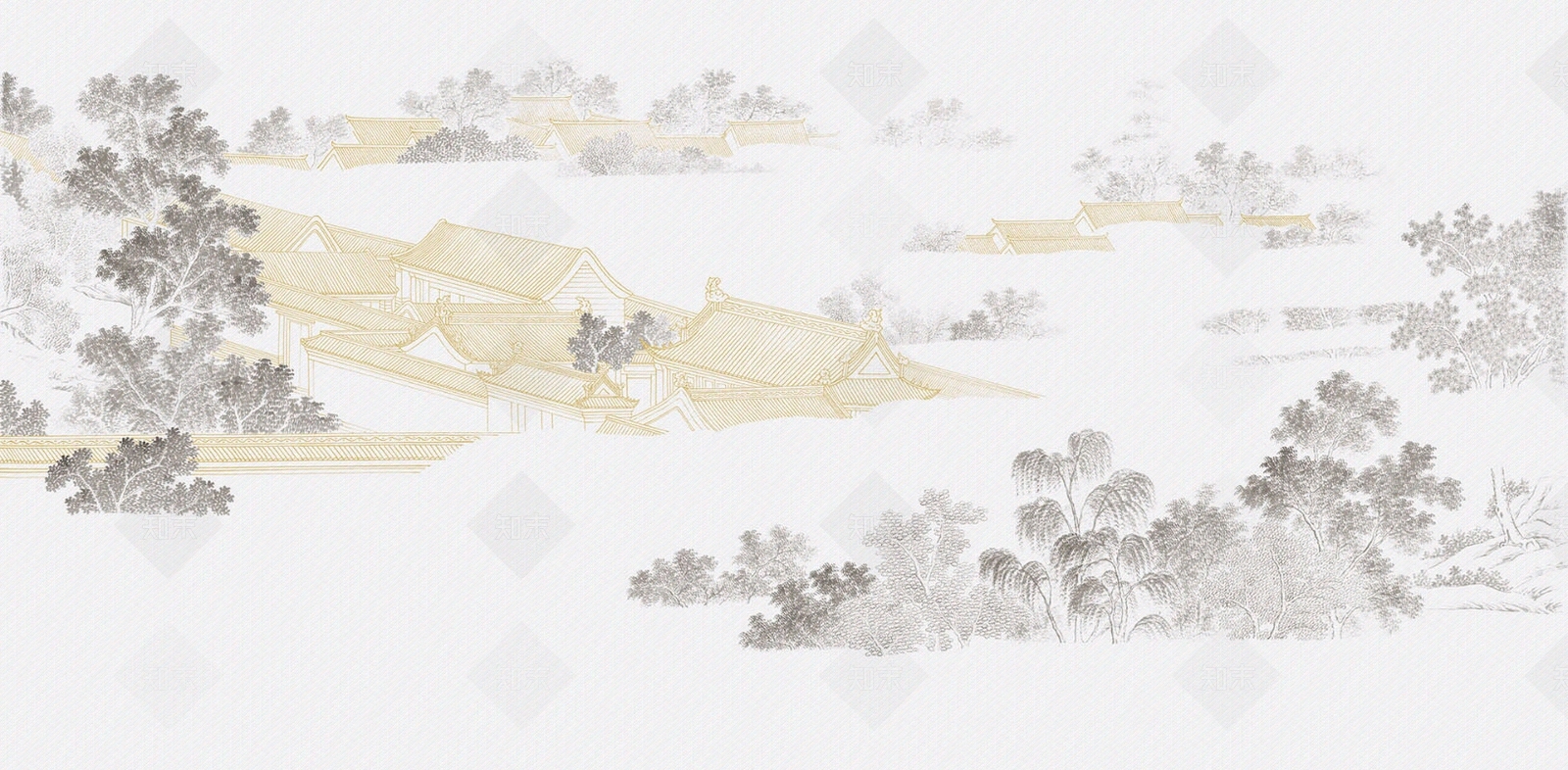 中式新中式其他壁纸贴图下载【ID:1201297056】