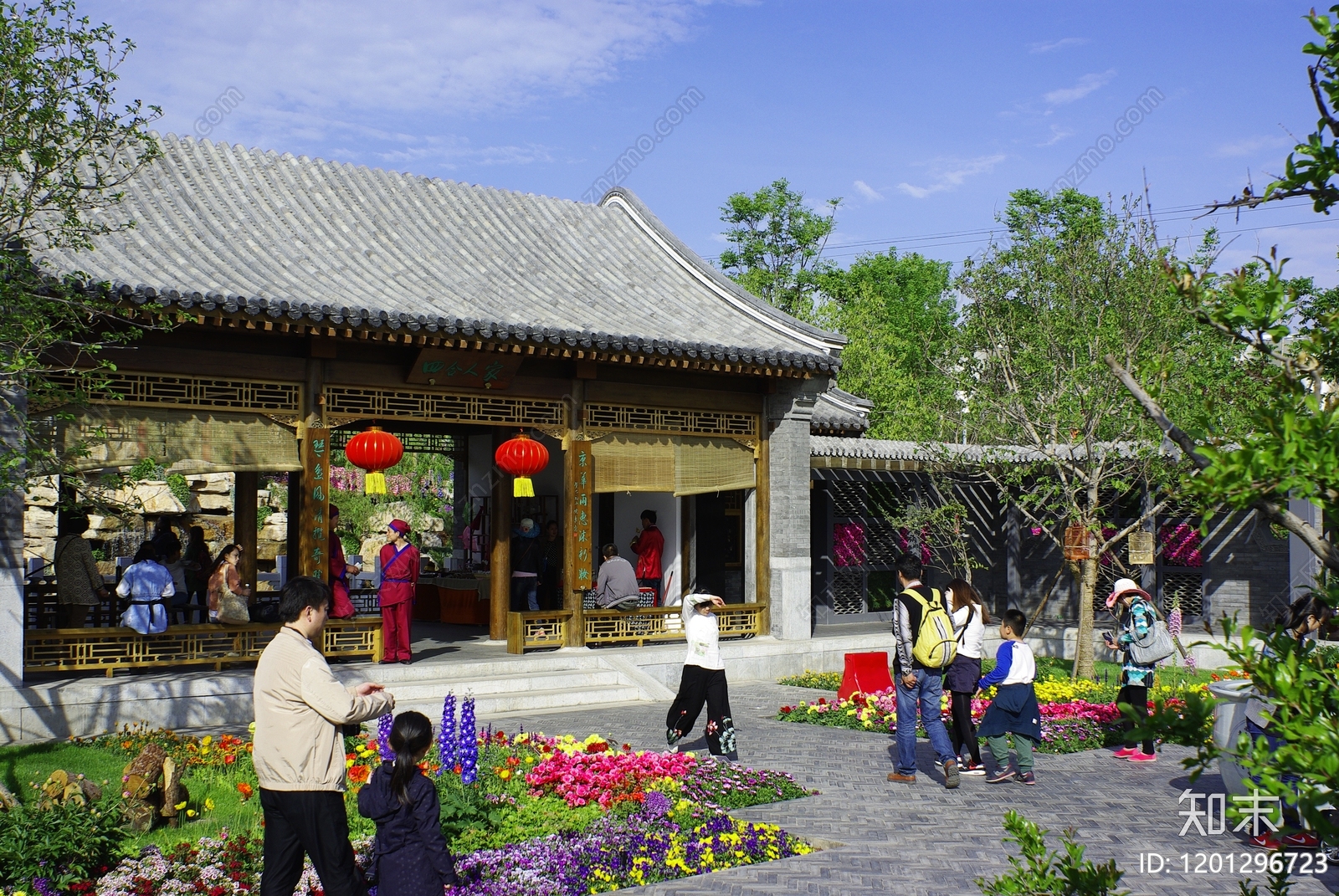 仿古建筑cad施工图下载【ID:1201296723】