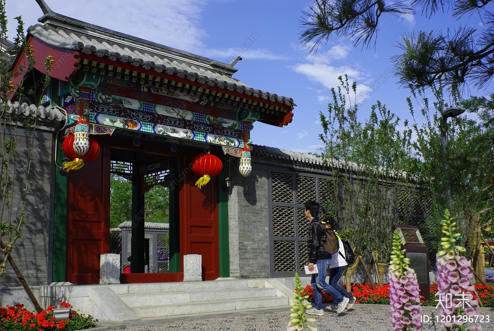 仿古建筑施工图下载【ID:1201296723】