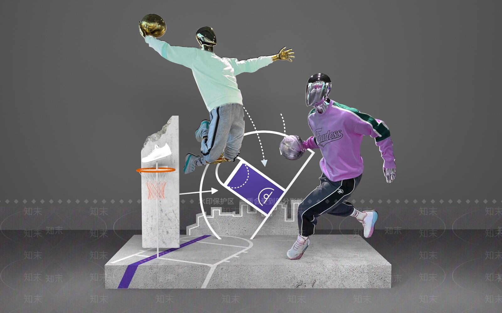 现代美式橱窗SU模型下载【ID:1201305043】