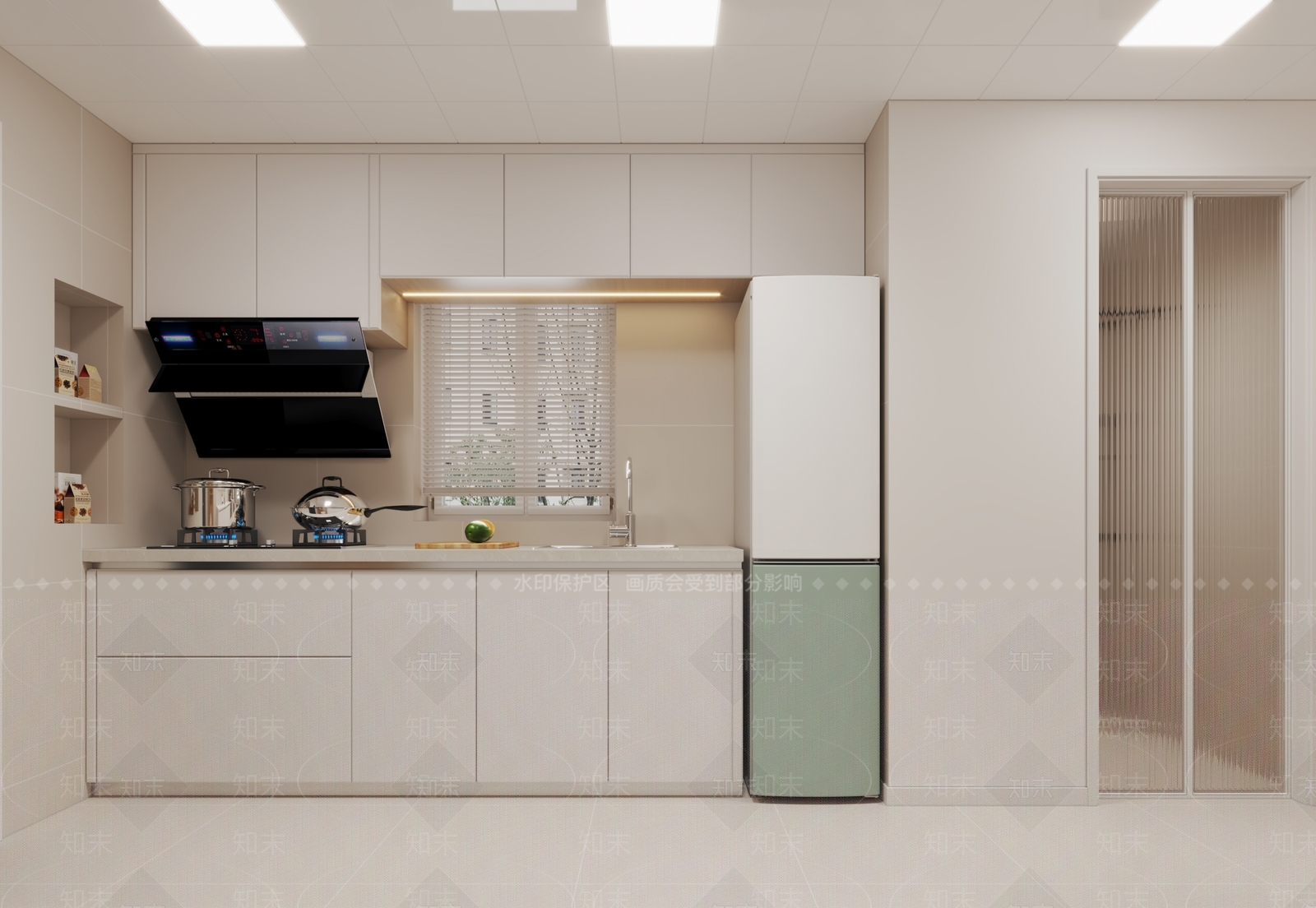 现代家居餐厅3D模型下载【ID:1222156770】