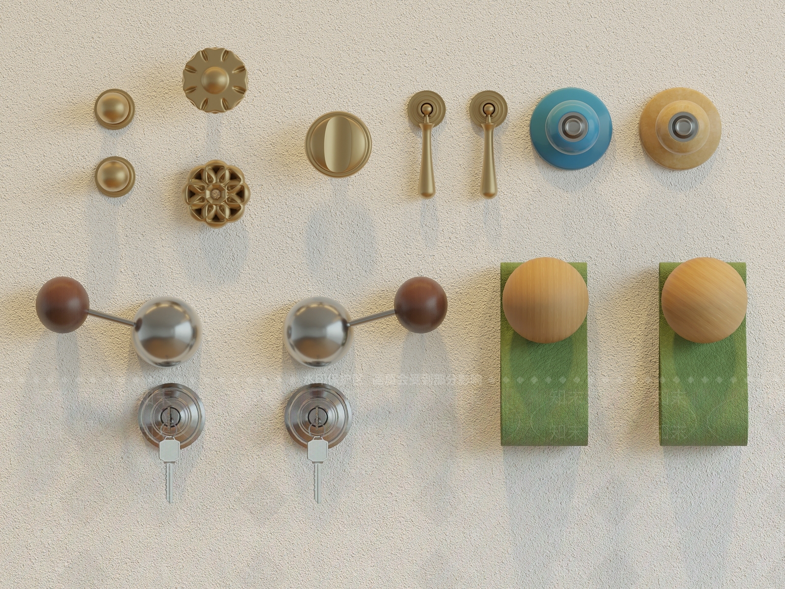 现代中古拉手SU模型下载【ID:1201310235】